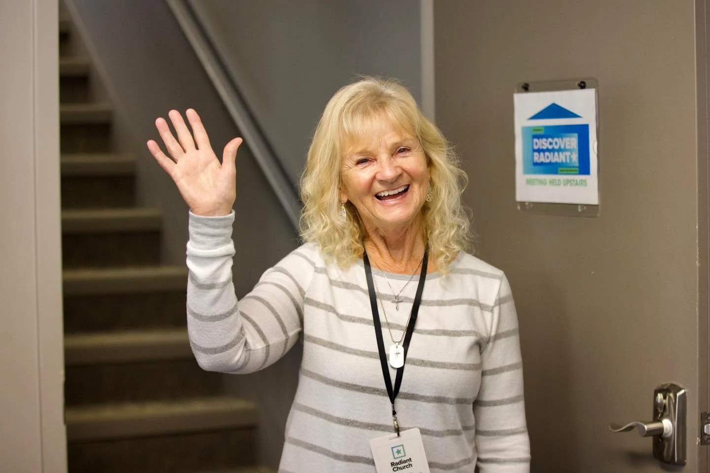 👋🏼😁 If you are new to Radiant or looking to get more involved, we would love to connect with you in our Upper Room meeting space on November 30th, beginning at 10:45 AM. The Discover Radiant Meeting is an excellent opportunity to meet with our lea