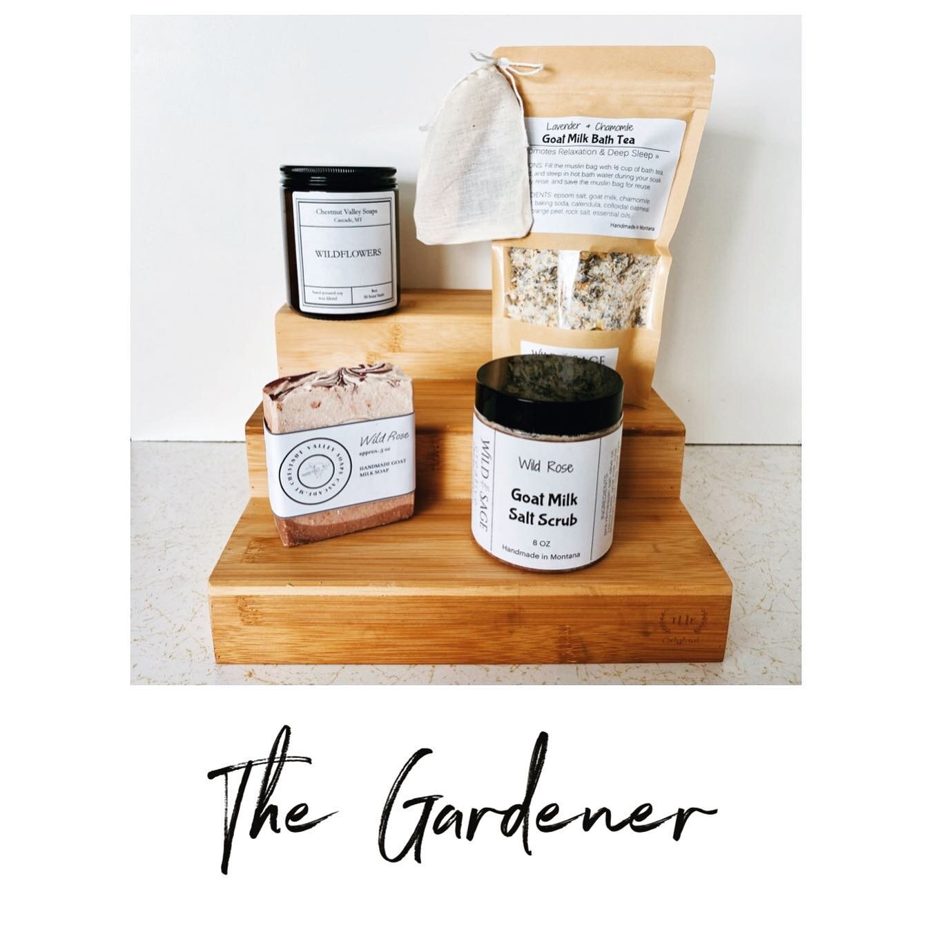 The Gardener sets were inspired by vibrant floral scents reminiscent of summer and the beautiful blooms that come with the season! They are an excellent gift for the woman in your life who prefers the aroma of fresh picked flowers.🌹

The Gardener in