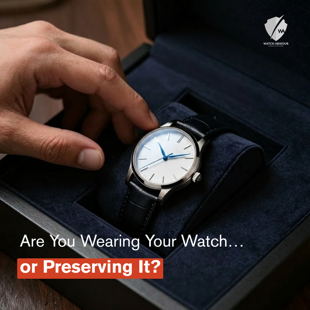 Are You Wearing Your Watch… or Preserving It?