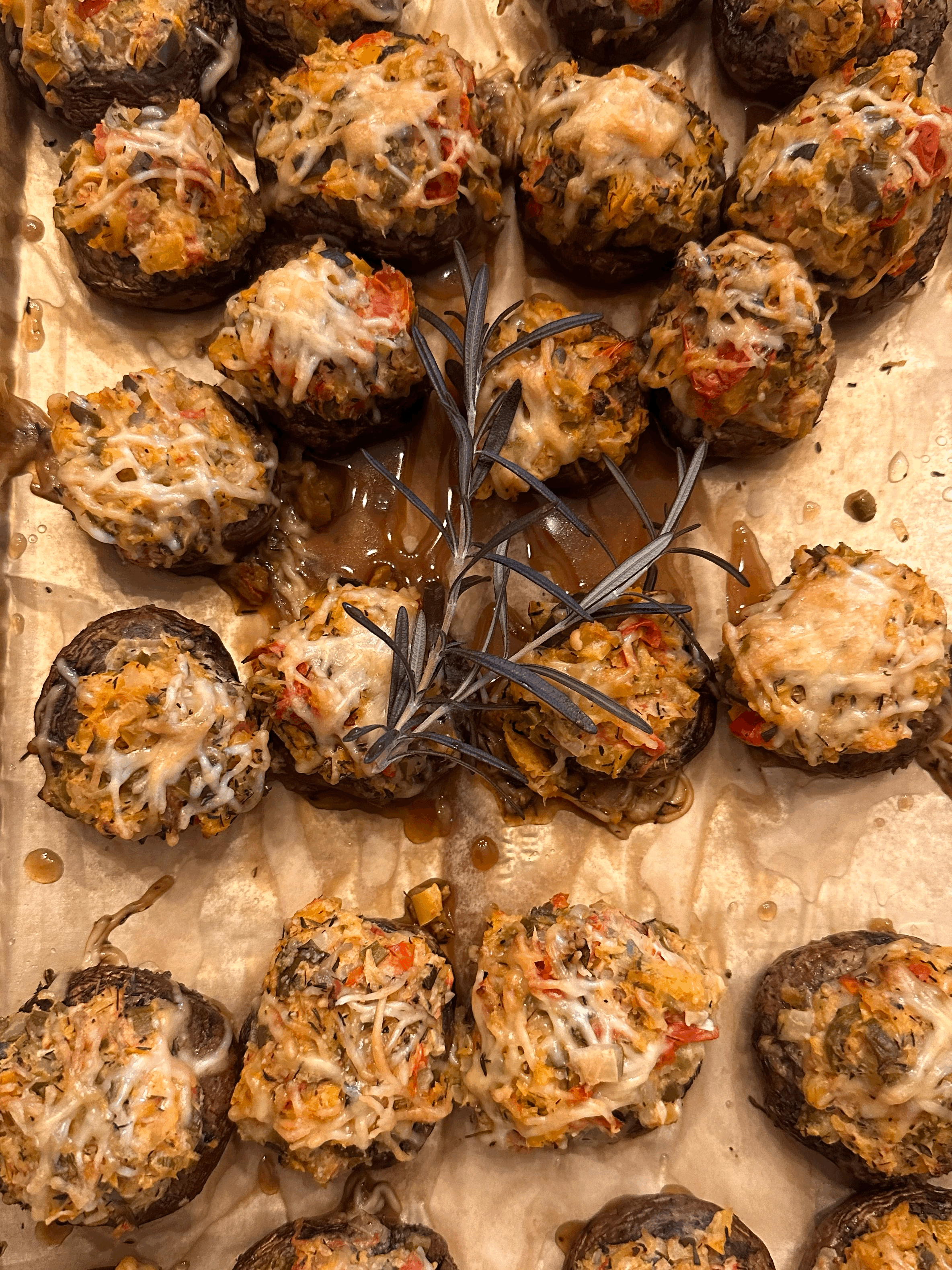 Sausage Stuffed Mushrooms
