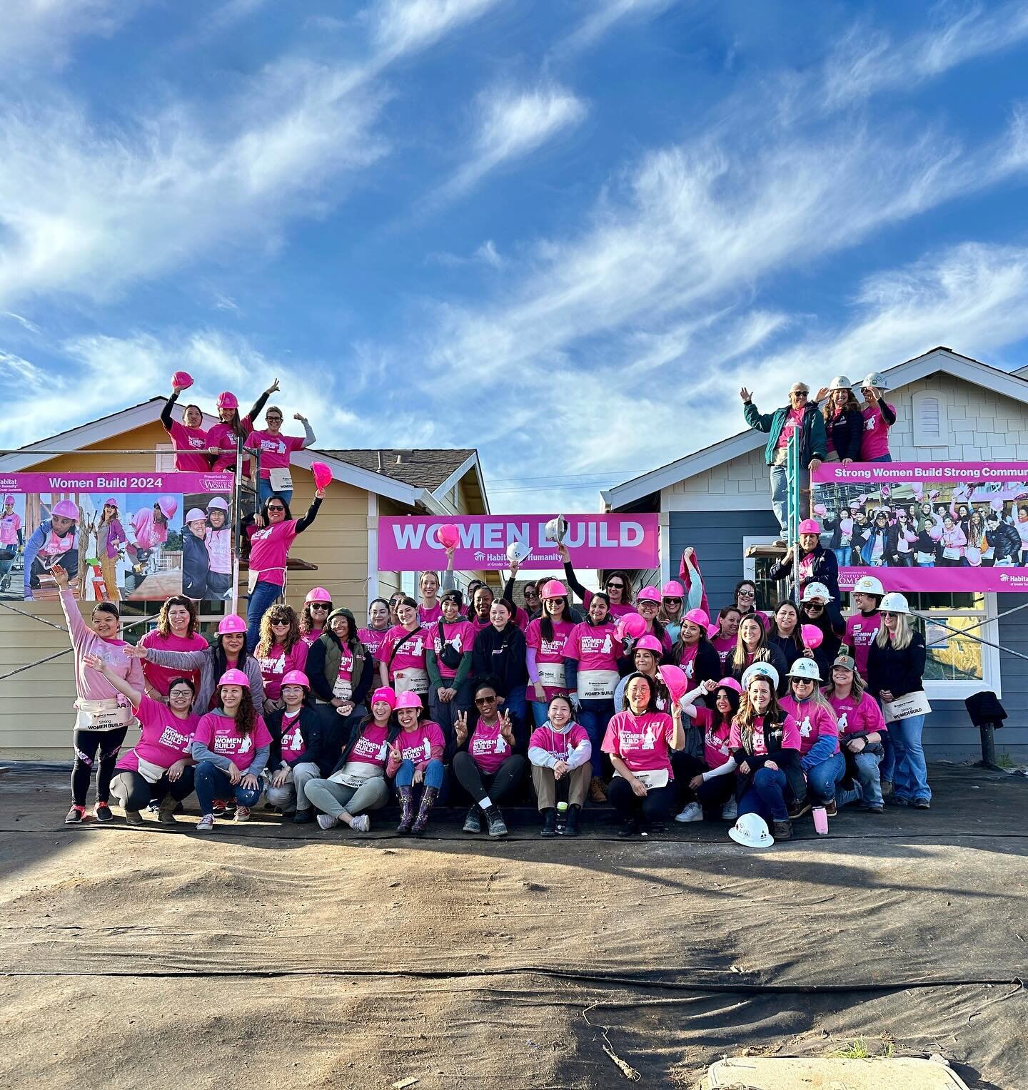 Habitat for Humanity of Greater Sacramento&rsquo;s Annual Women Build! 🏠 Such a great experience volunteering with @thecityofsac staff to make a difference in the lives of local families who will soon be moving into these homes. 🩷