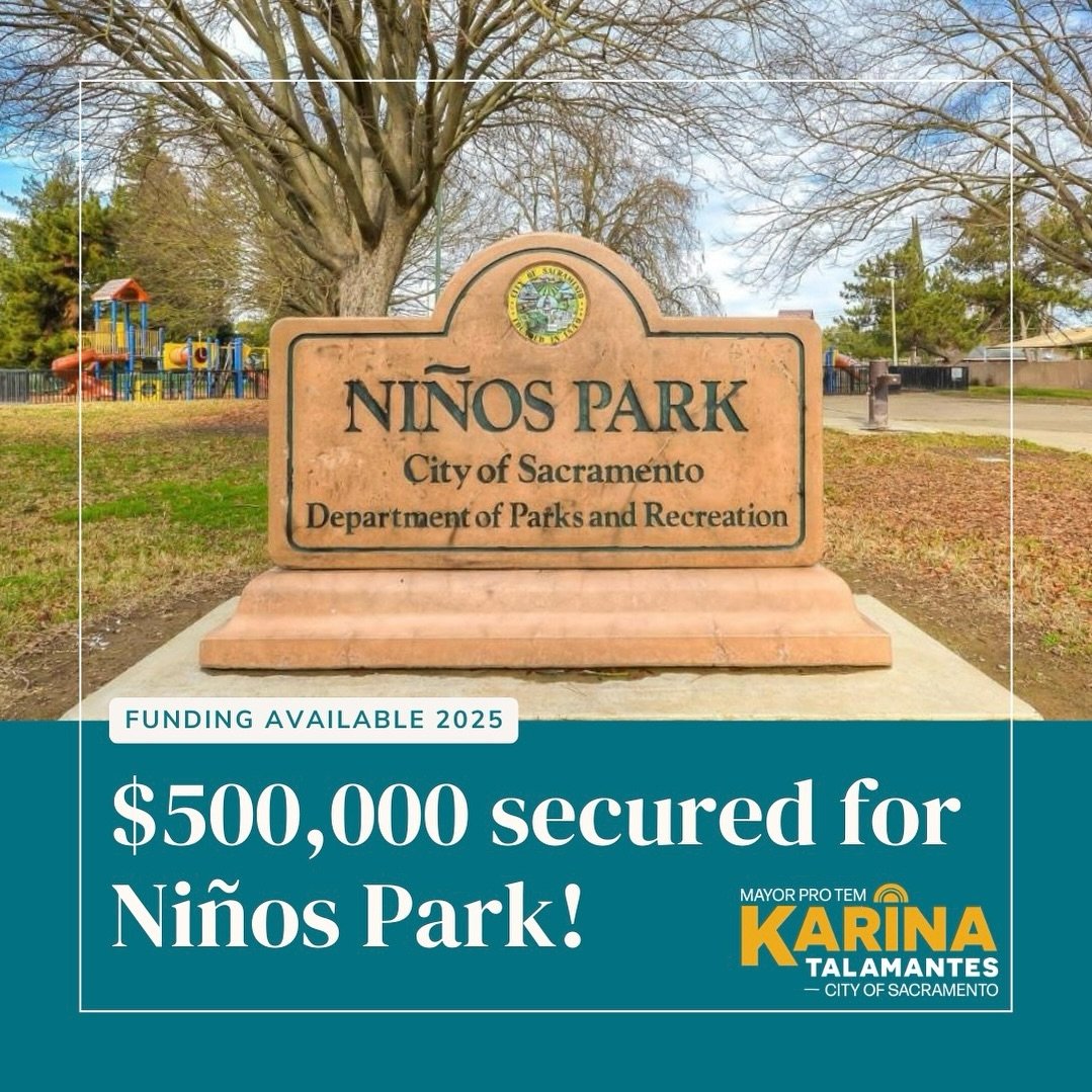 I&rsquo;m thrilled to announce that Ni&ntilde;os Park has secured funding for new playground equipment and enhanced security lighting! These exciting improvements are set for 2025 and will make our park an even better place for the community to enjoy