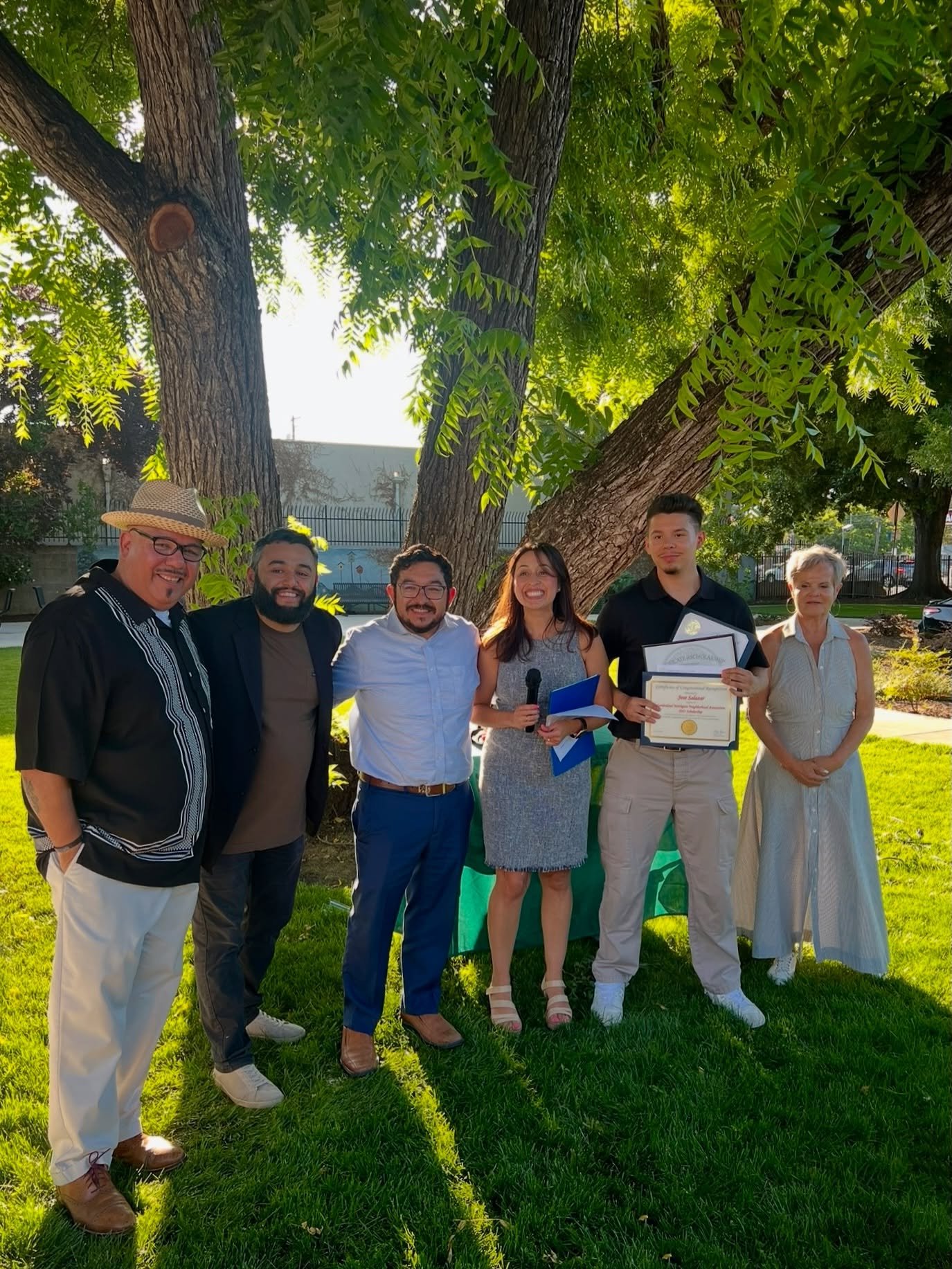 Last night I had the chance to present scholarships to some incredible students who are already making a positive impact in our community. Huge thanks to the @gardenland_northgate_gnna for recognizing and supporting these local graduates!