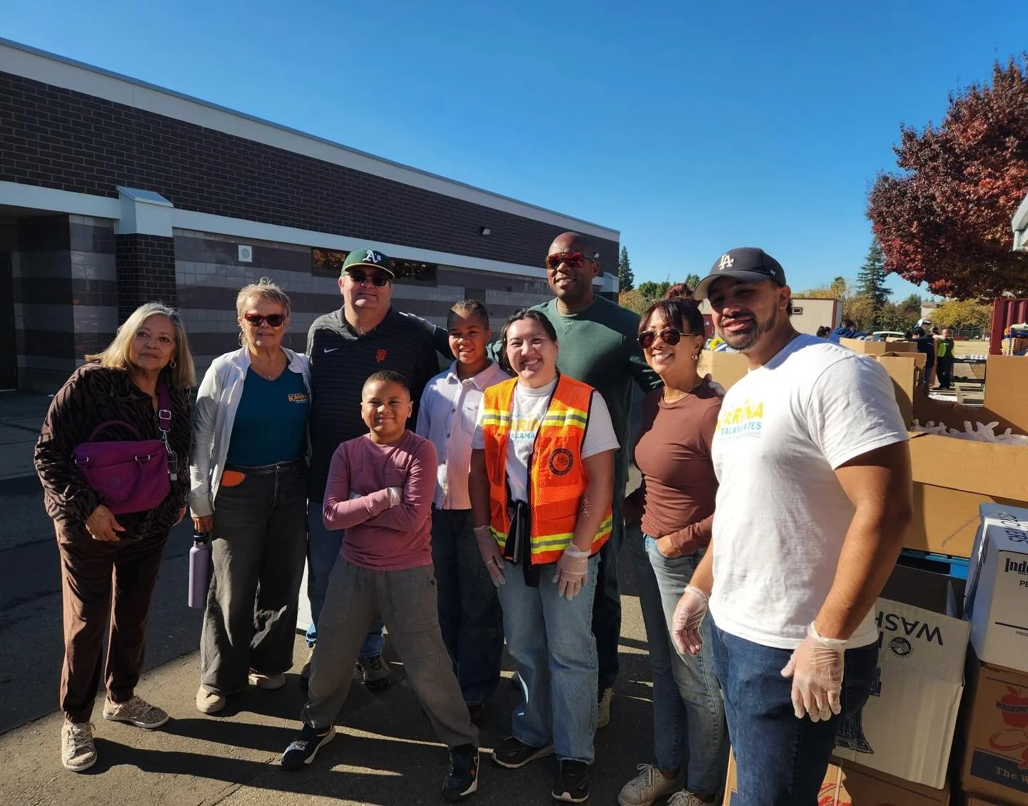 Today, Team Talamantes helped hand out free Thanksgiving groceries to more than 1,500 families in need at Joey&rsquo;s Food Locker&rsquo;s annual turkey giveaway. Grateful to support our community during the holiday season!