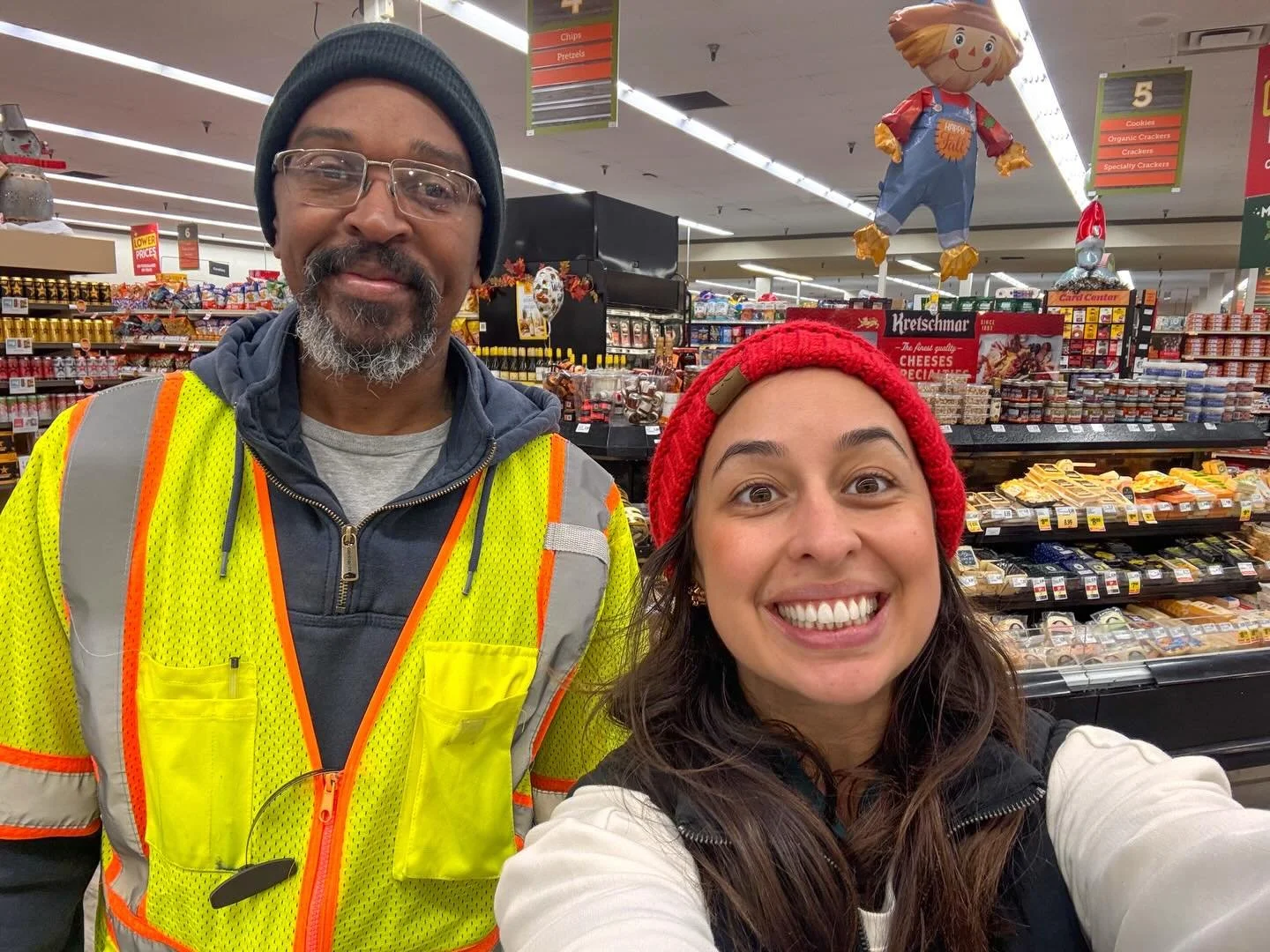Ran into LaMonte from our Public Works team while grocery shopping for Thanksgiving this morning! He&rsquo;s working a 12-hour shift today operating the Claw to get our streets ready for the holiday. Grateful for all our city employees who keep our c