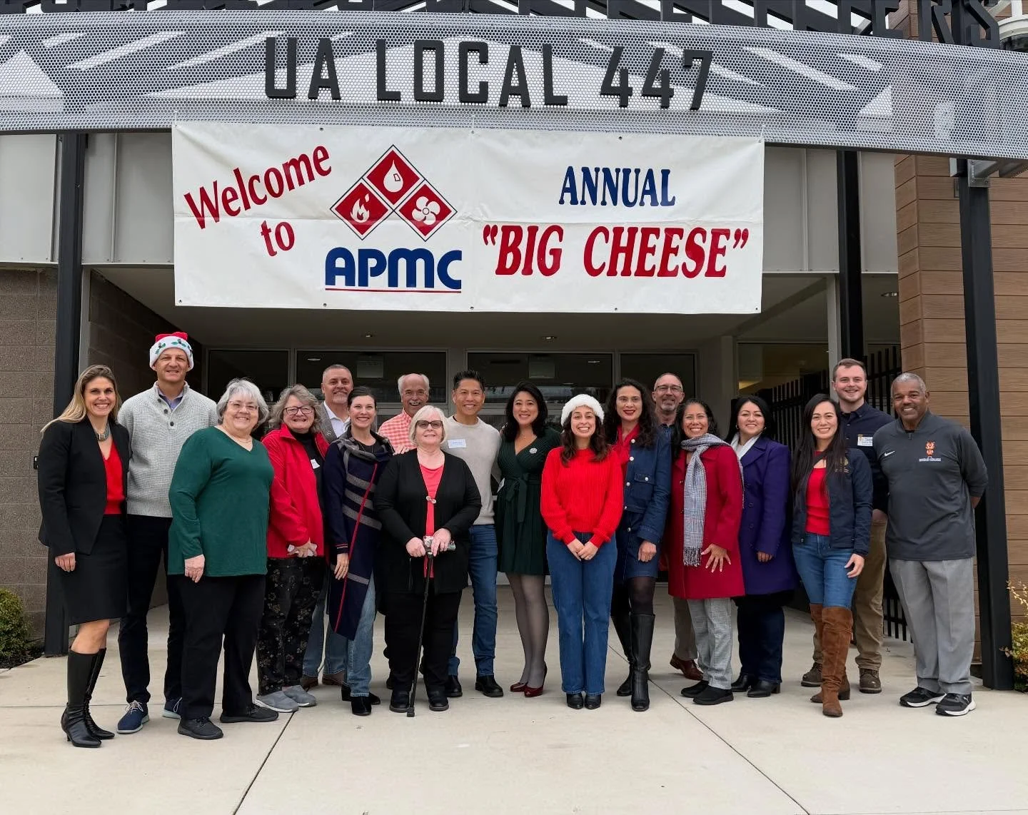 The 57th Annual Big Cheese Holiday Celebration with U.A. Local 447 was a great way to celebrate another year of partnership and the holiday season!🎄