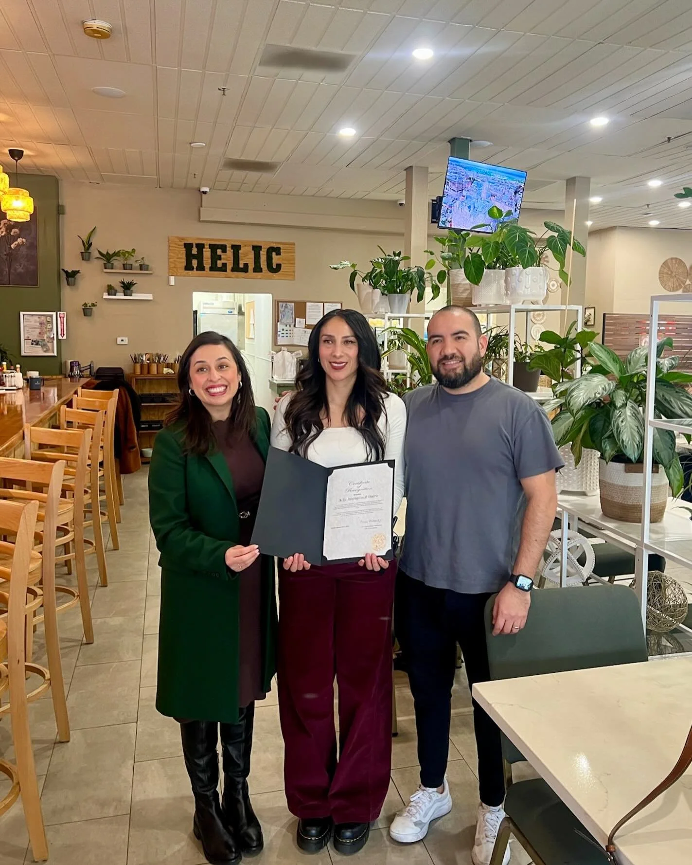 Celebrating one year of Helic International Bistro in South Natomas! Since opening their doors, Laura Garcia and Luis Zamora have built a spot that the community has truly embraced through great food, welcoming service, and a real commitment to the n