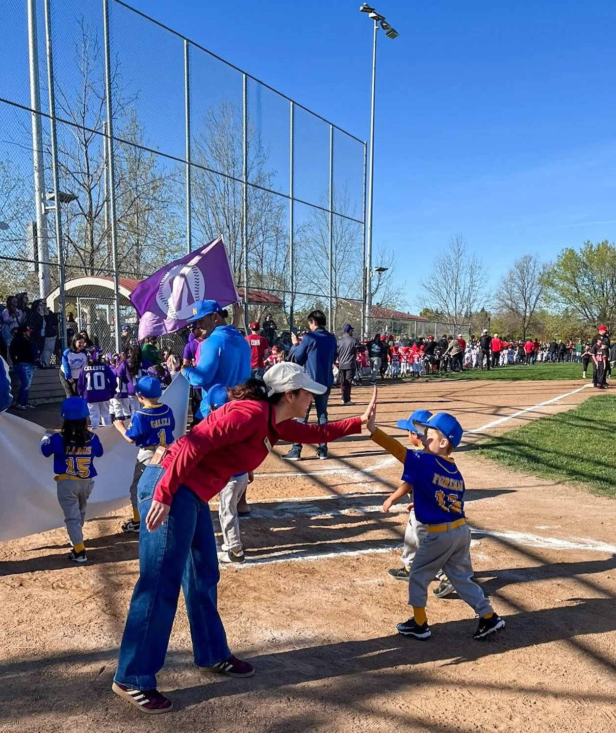 Opening Day with North Natomas Little League this weekend was a home run! ⚾️

So fun seeing all the teams parade across the field at North Natomas Regional Park, celebrating the start of a new season and the community that makes it so special. Here&r