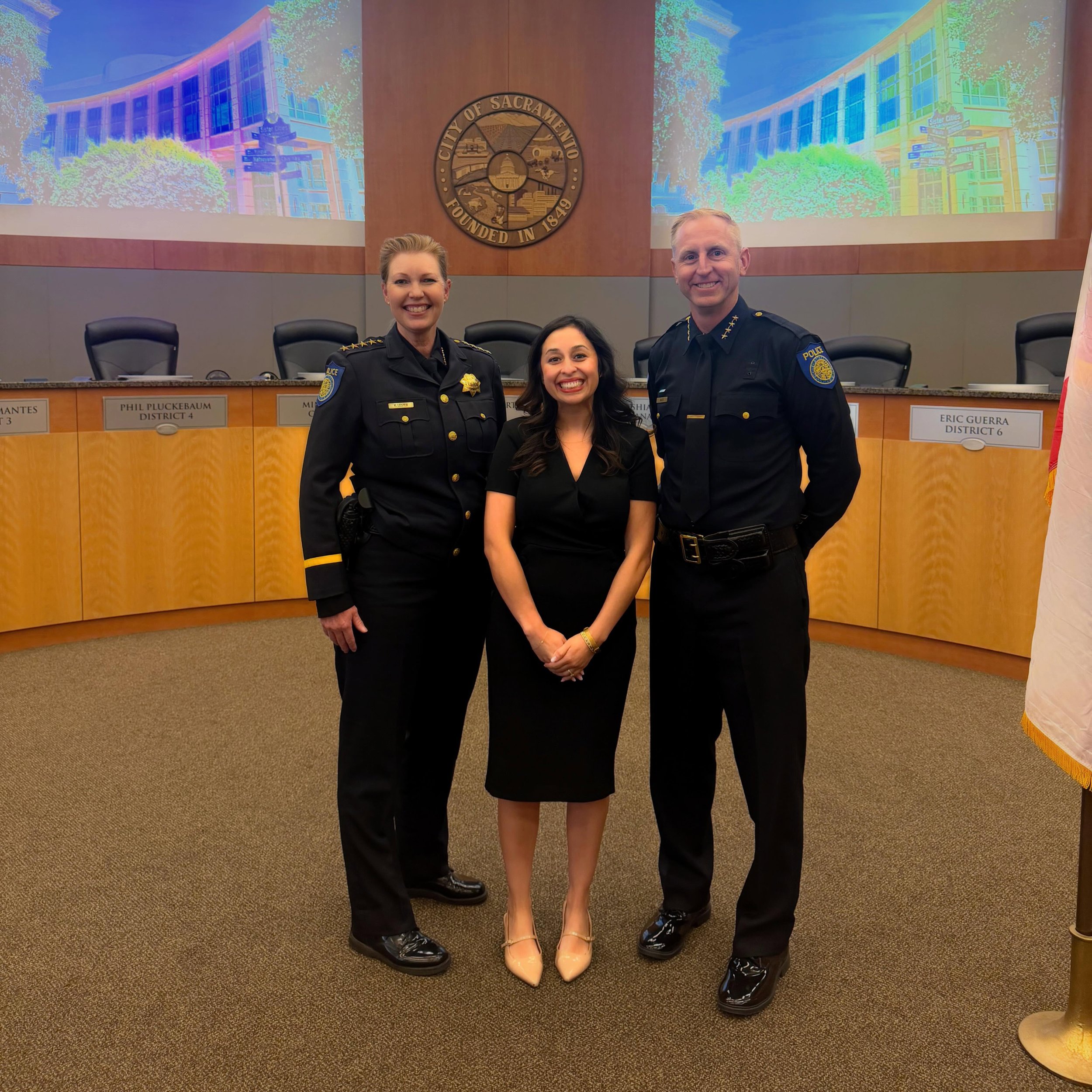 Congratulations to Chief Kathy Lester on her retirement after serving as the 46th Chief of the Sacramento Police Department.

Chief Lester made history as the first woman to lead our department and leaves behind a legacy of service, leadership, and p
