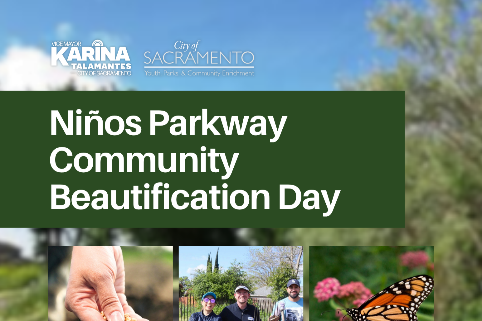 Niños Parkway Community Beautification Day