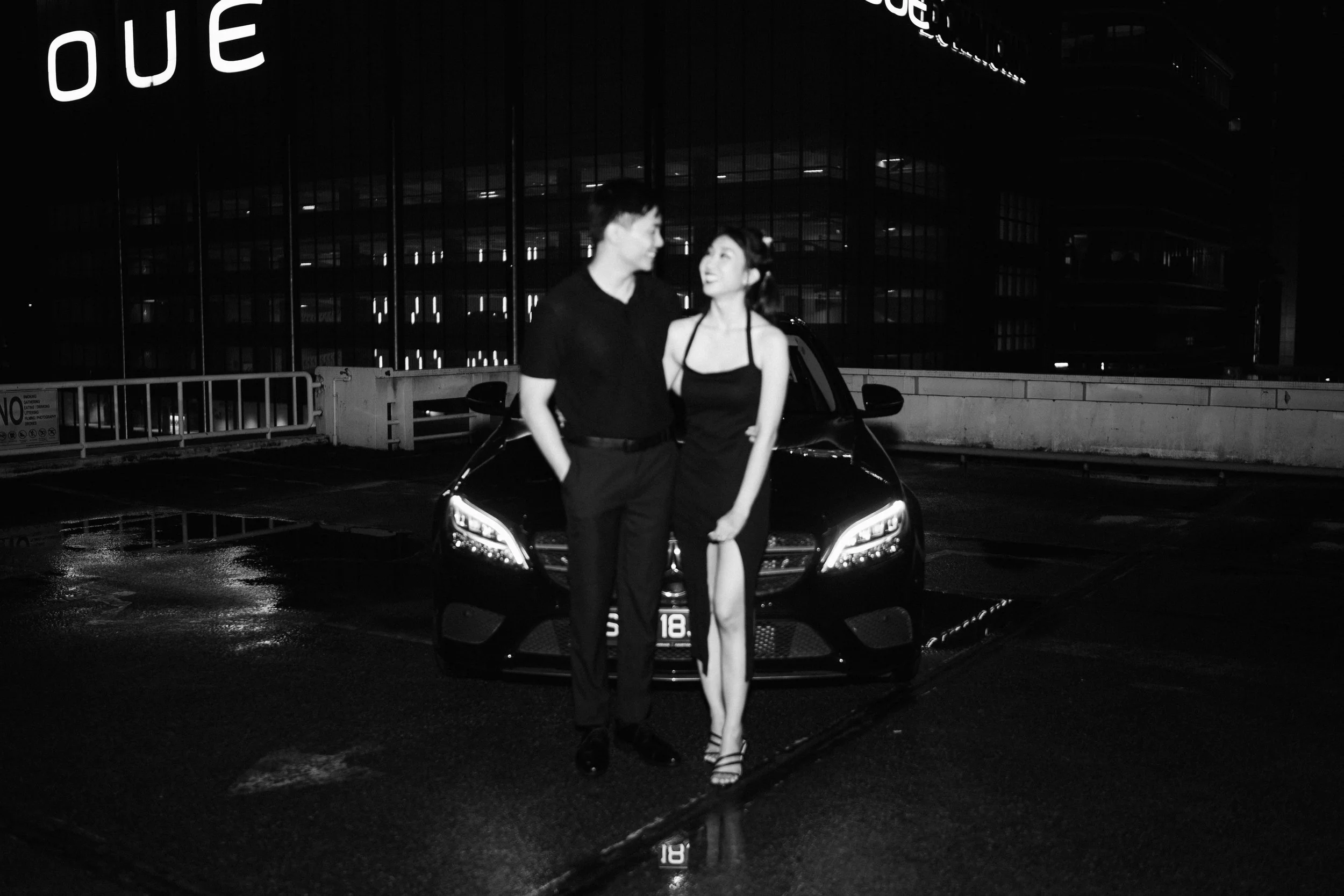 Mercedes Couple Pre Wedding Photography