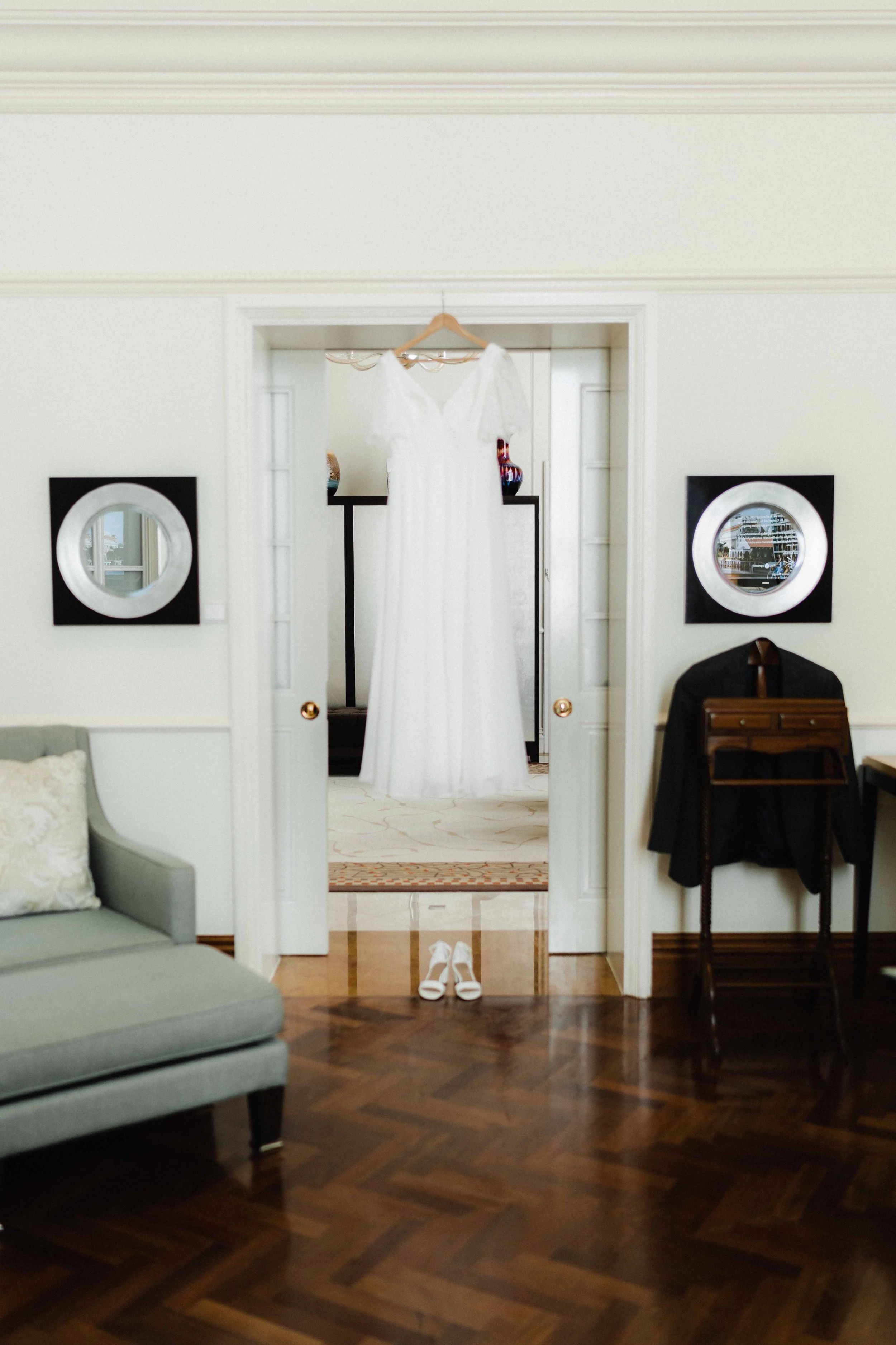 Fullerton Hotel Wedding Detail Photography