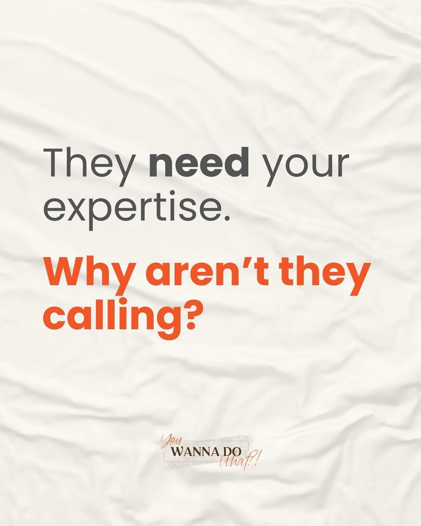 Here&rsquo;s the truth: People NEED your expertise. They&rsquo;re searching for you, but they can&rsquo;t find you because you haven&rsquo;t a personal brand that leads them right to you&hellip;🧲

When we work together we&rsquo;ll craft a brand that