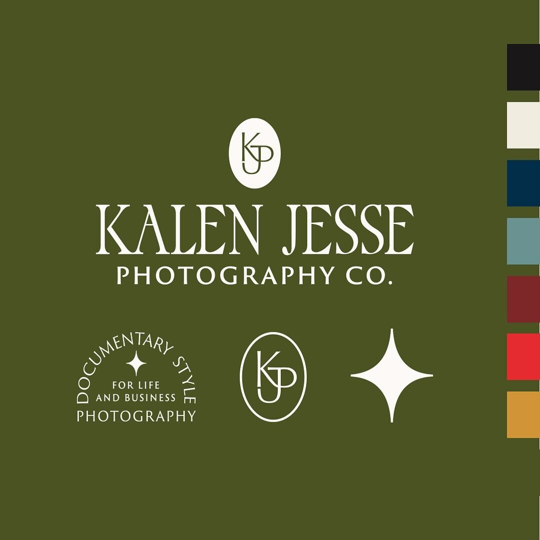It was a huge pleasure partnering with @kalenjessephotography_co as we worked through strategically updating her brand to reflect the growth, change and evolution that comes with multiple years in business. 

We love digging deep with our amazing ent