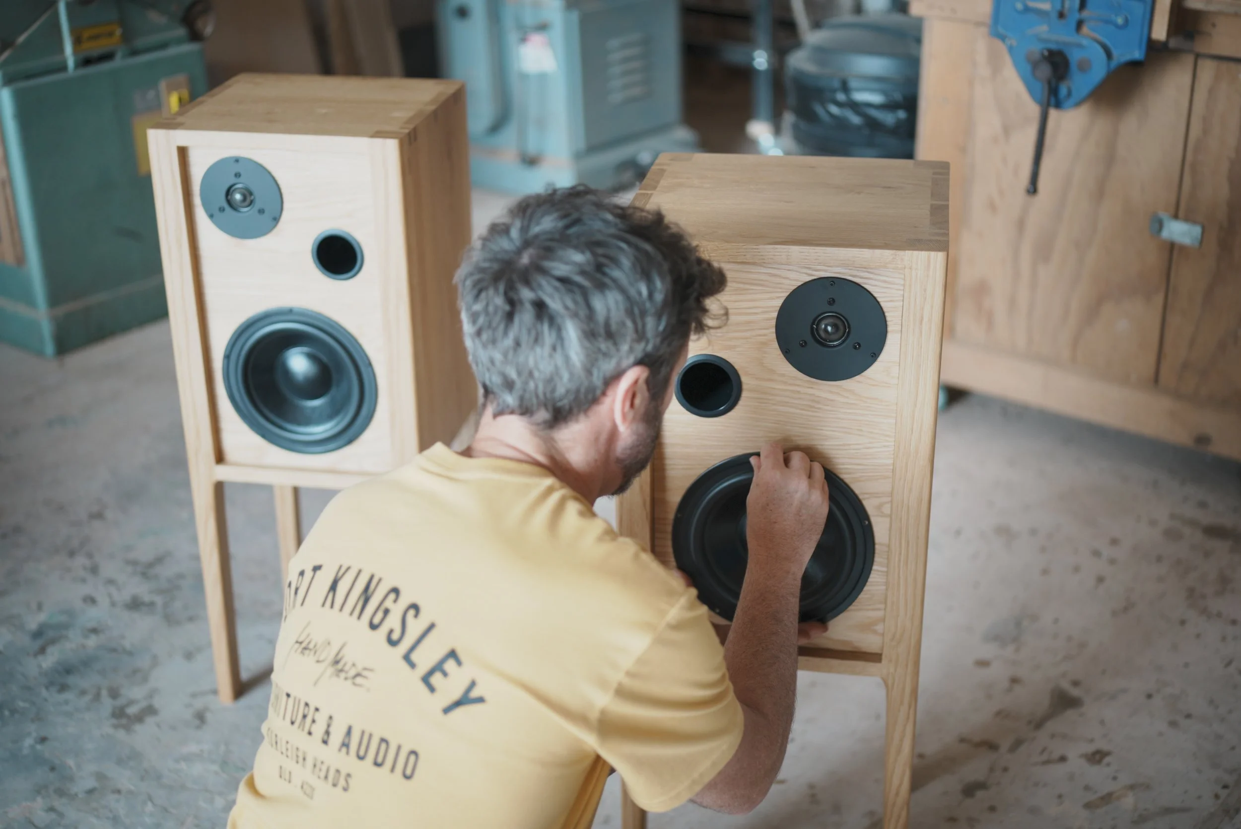 speakers in production