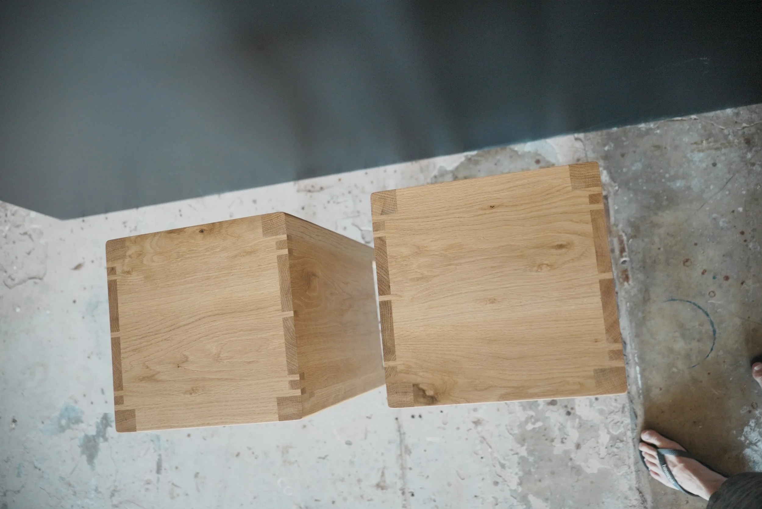 top view of speakers