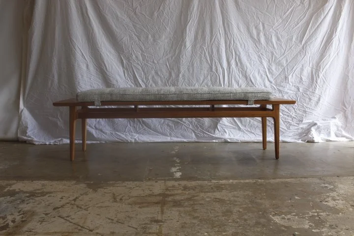 hand crafted bench seat