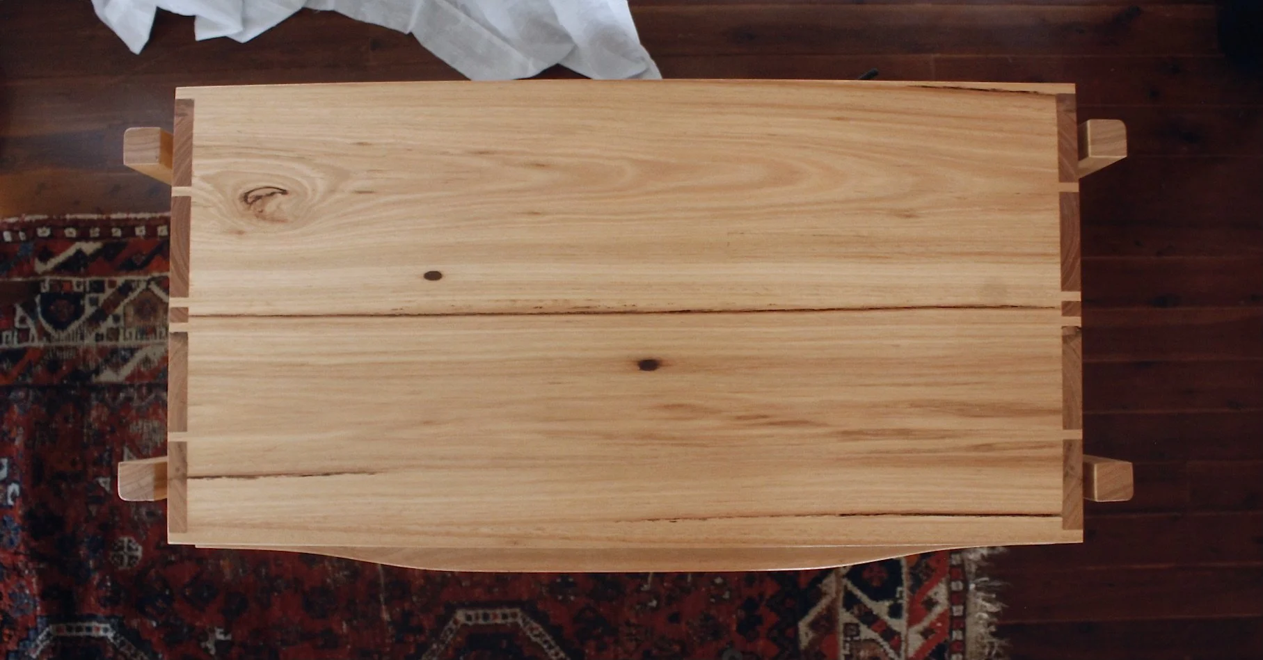 top view through dovetail