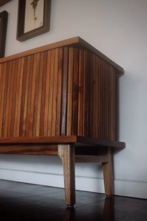 Blackwood tambour door