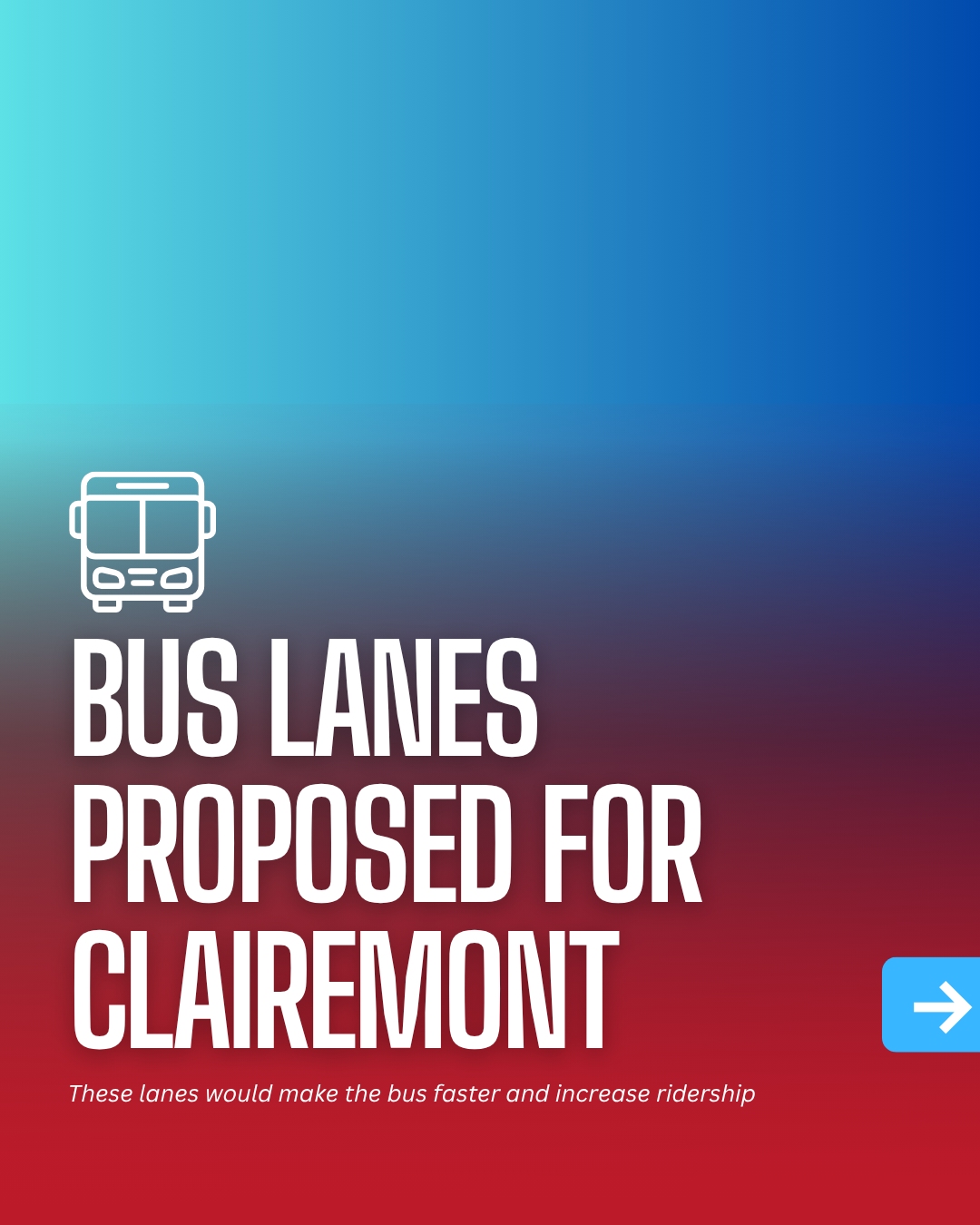 Bus Lanes Proposed for Clairemont