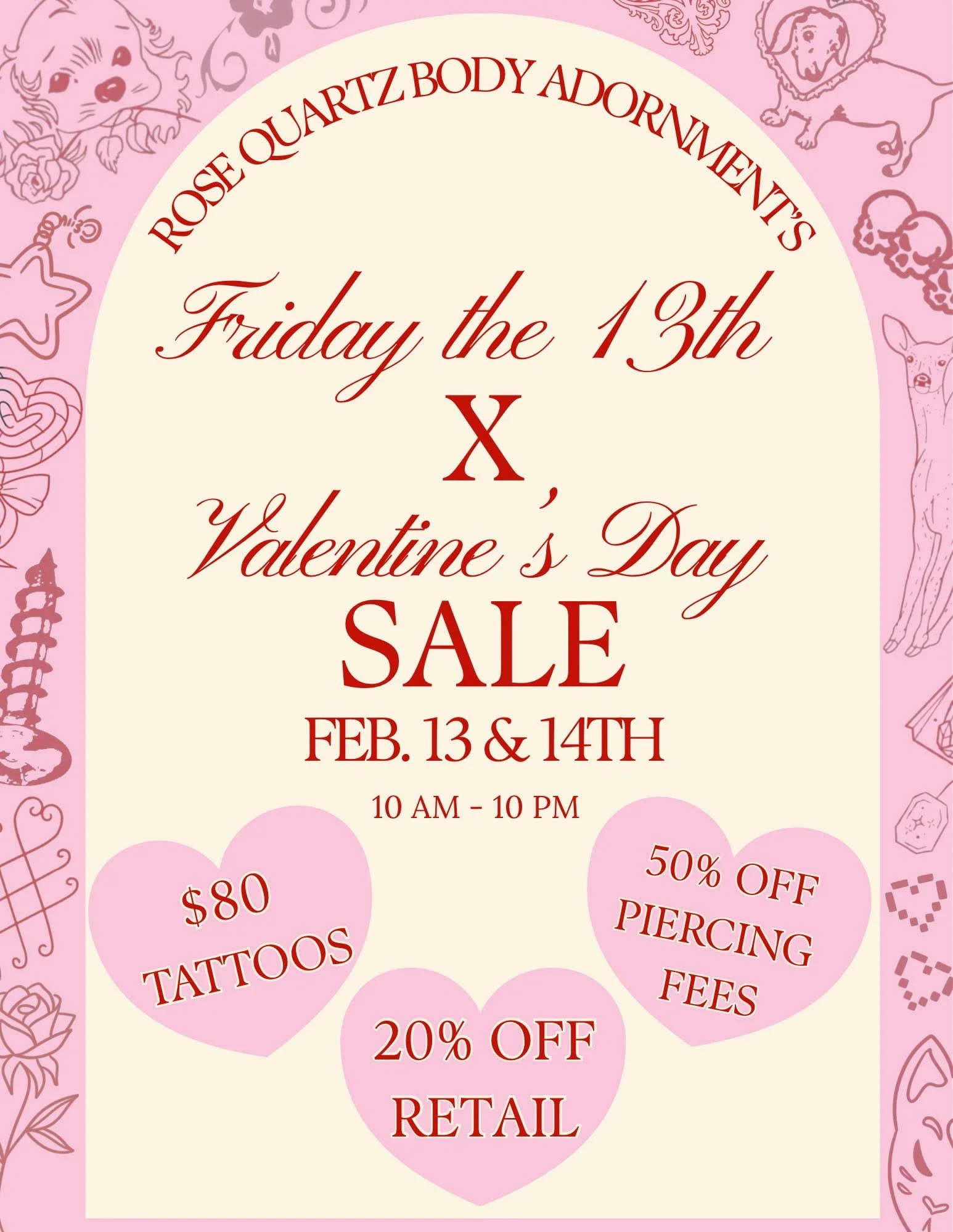 Friday the 13th & Valentine's Day Special!