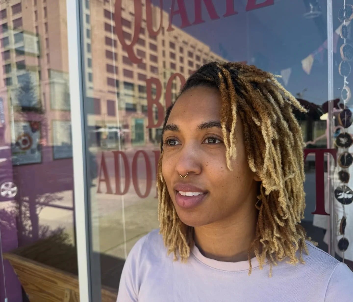 Check out our new appointment page for piercings! You&rsquo;ll be able to book any piercing or jewelry change AND be able to pick your piercer, with same day booking available too! Check it out at 🔥www.rosequartz901.com/getpierced🔥

✨Fresh septum f