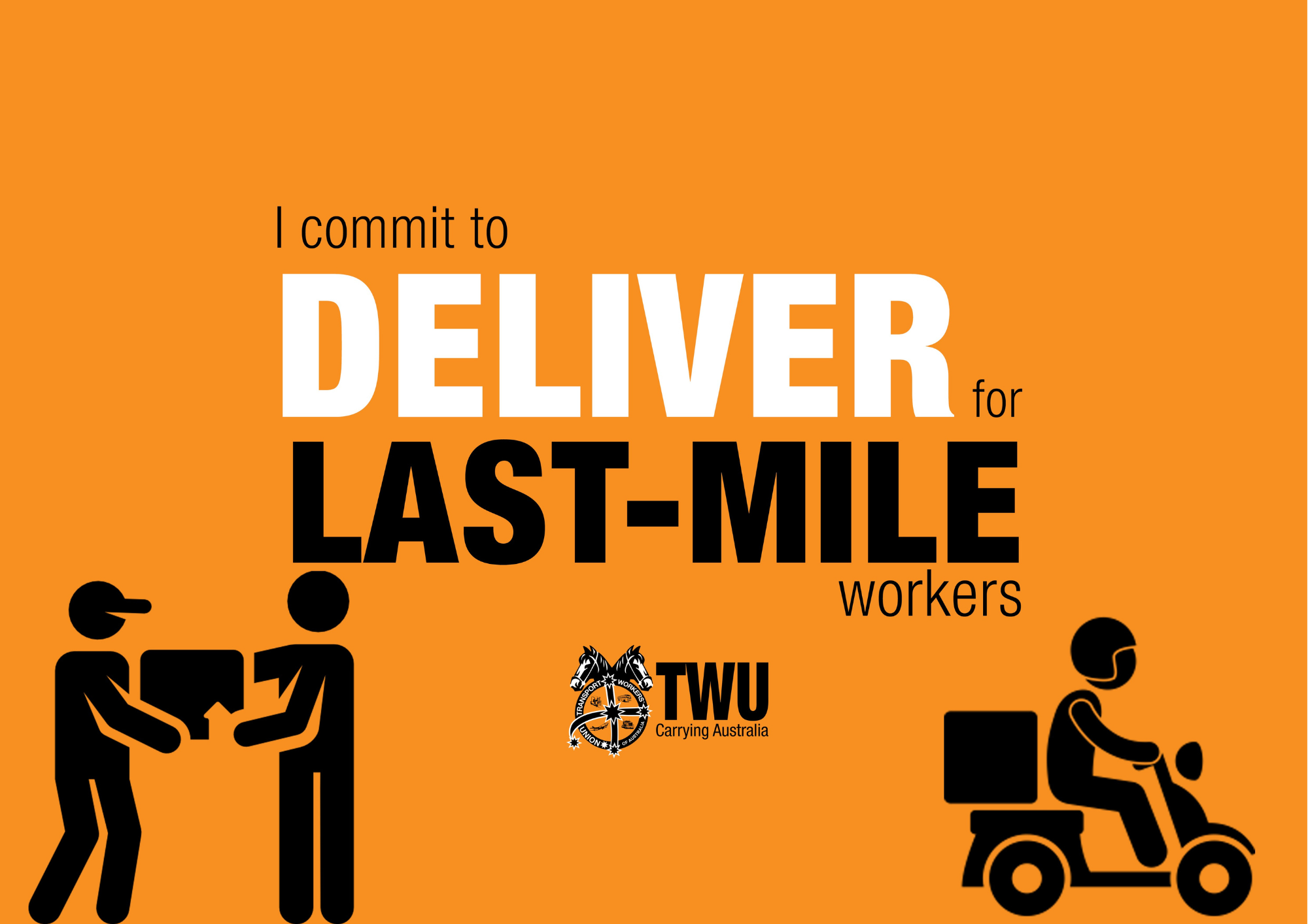 Last-Mile Couriers and Gig Workers descend on WA Parliament to Close a Loophole in legislation
