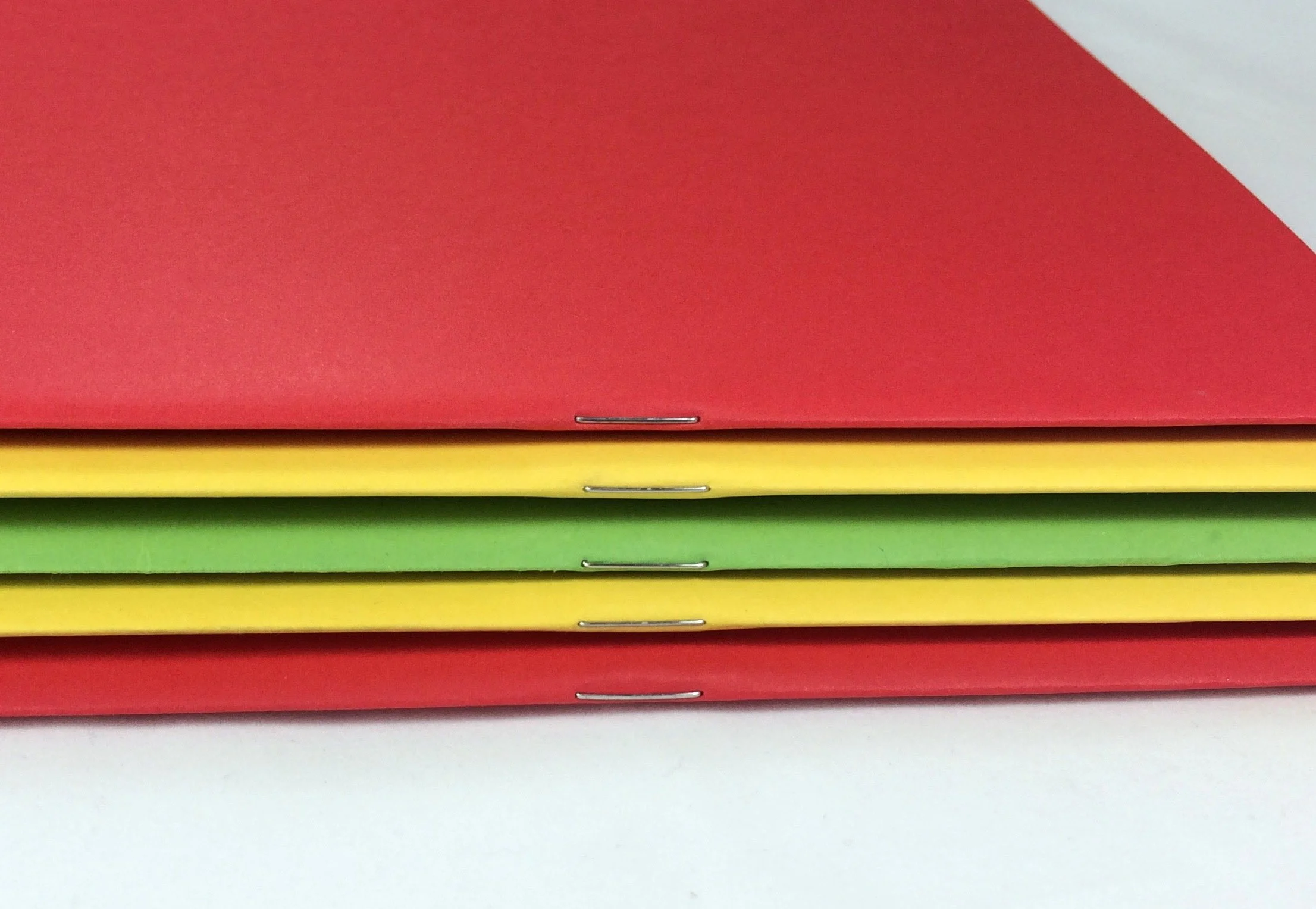 Saddle stitching economic way of producing pamphlets and leaflets