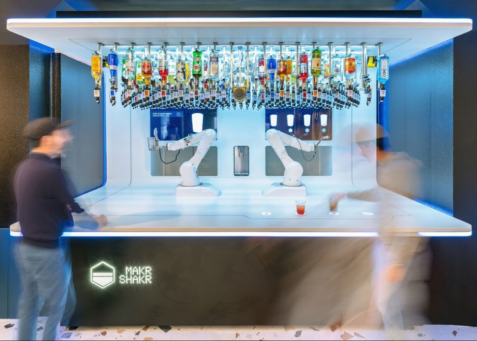 A Robot Bartender in the Heart of the City