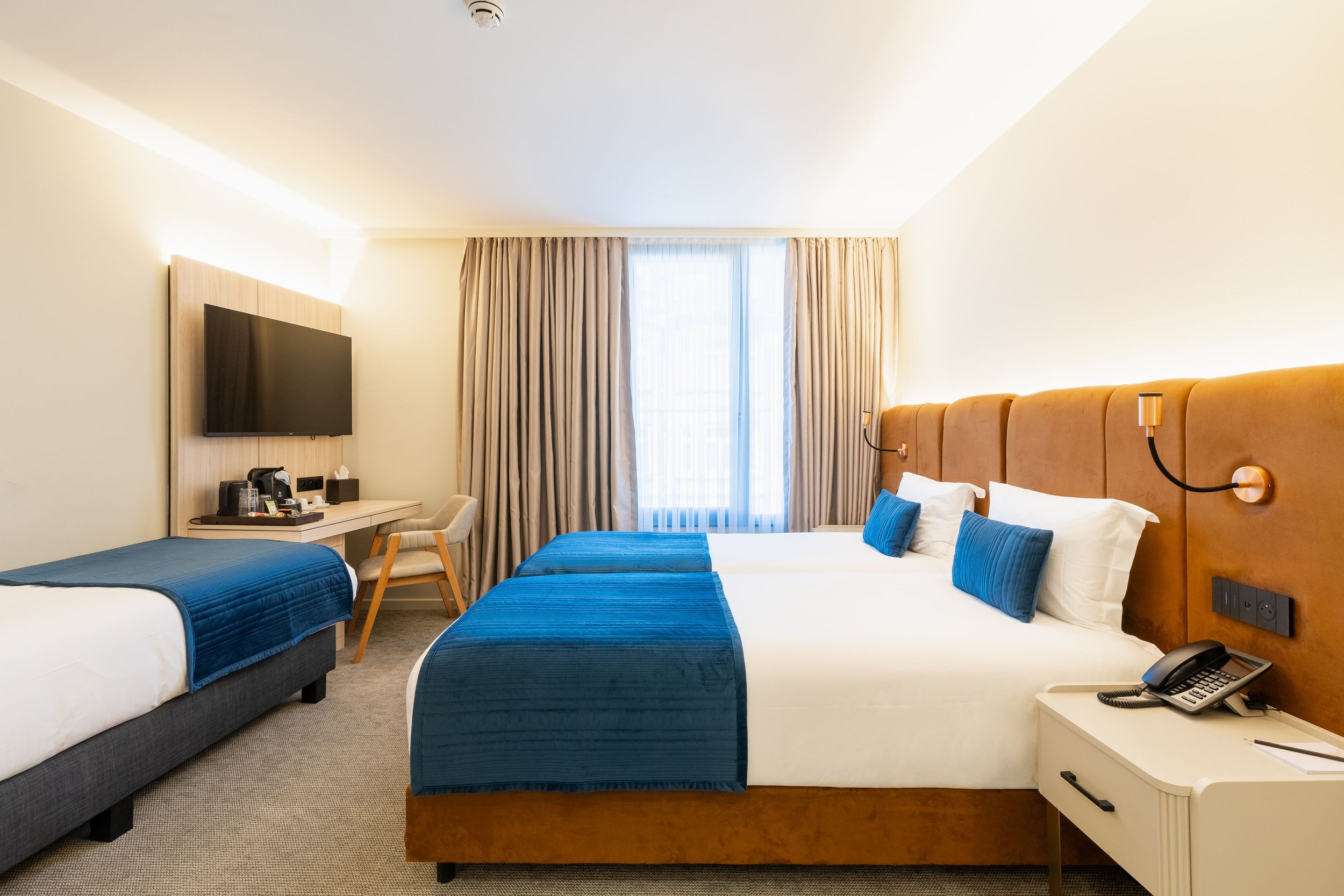 photographie d'intérieur photo d'une chambre d'hôtel