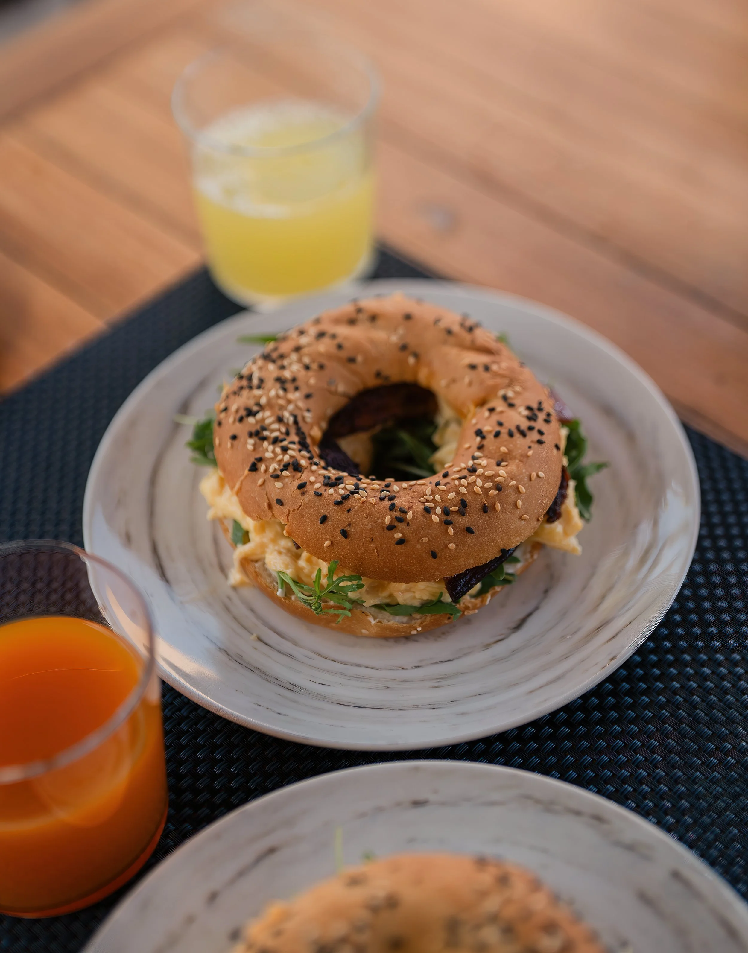 Breakfast Bagel at Claudine.jpg