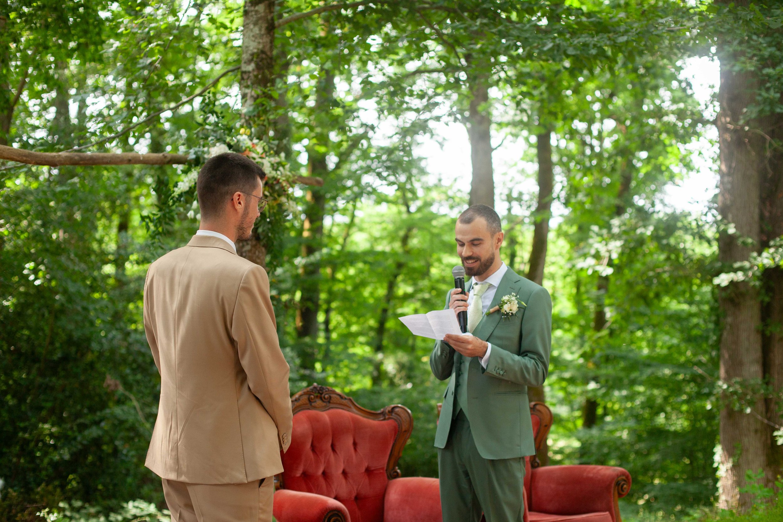 Cérémonie Laïque - Mariage Bertrand & Alexis - Benoit SYLLA Photographe Mariage Tours