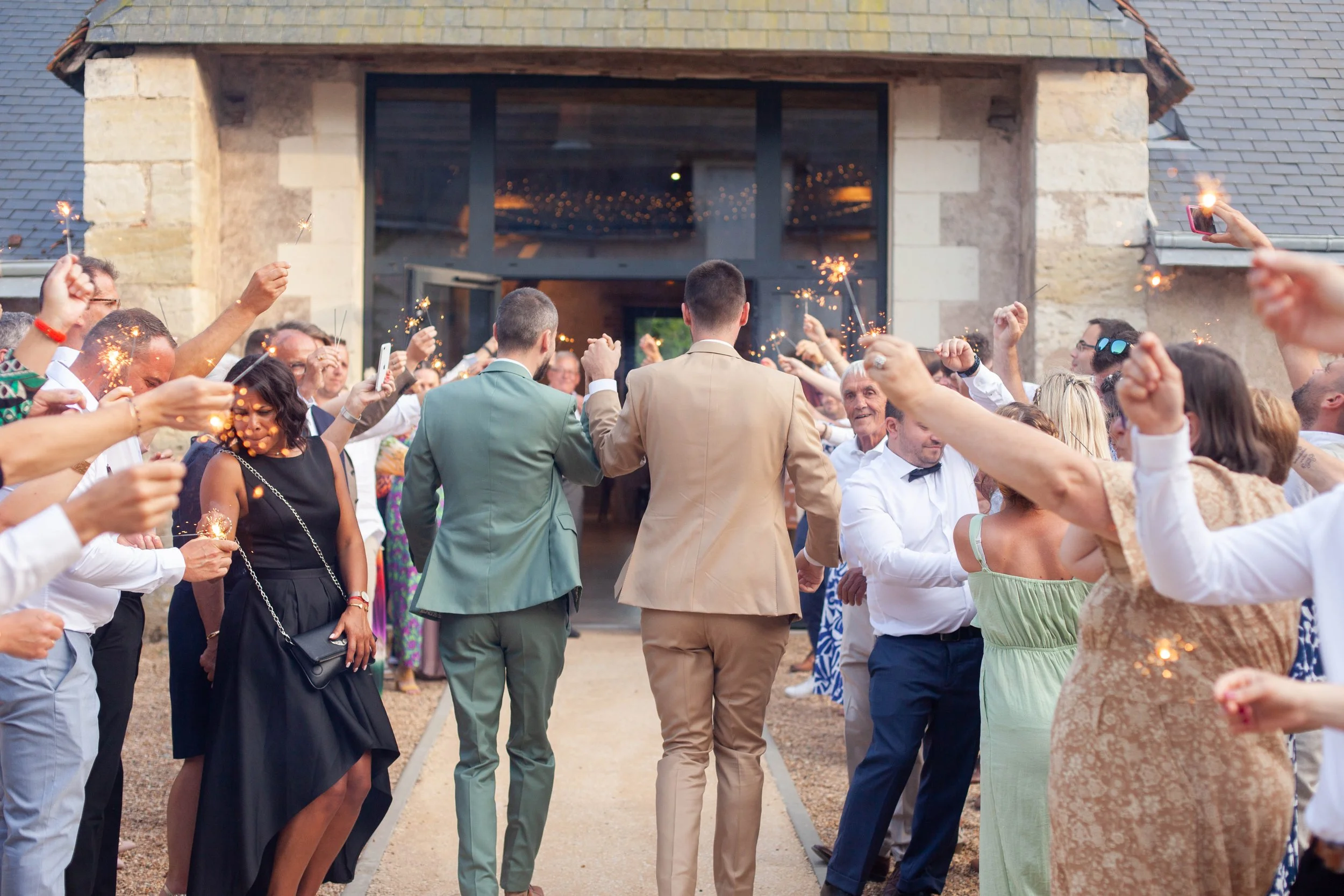 Dîner - Mariage Bertrand & Alexis - Benoit SYLLA Photographe Mariage Tours