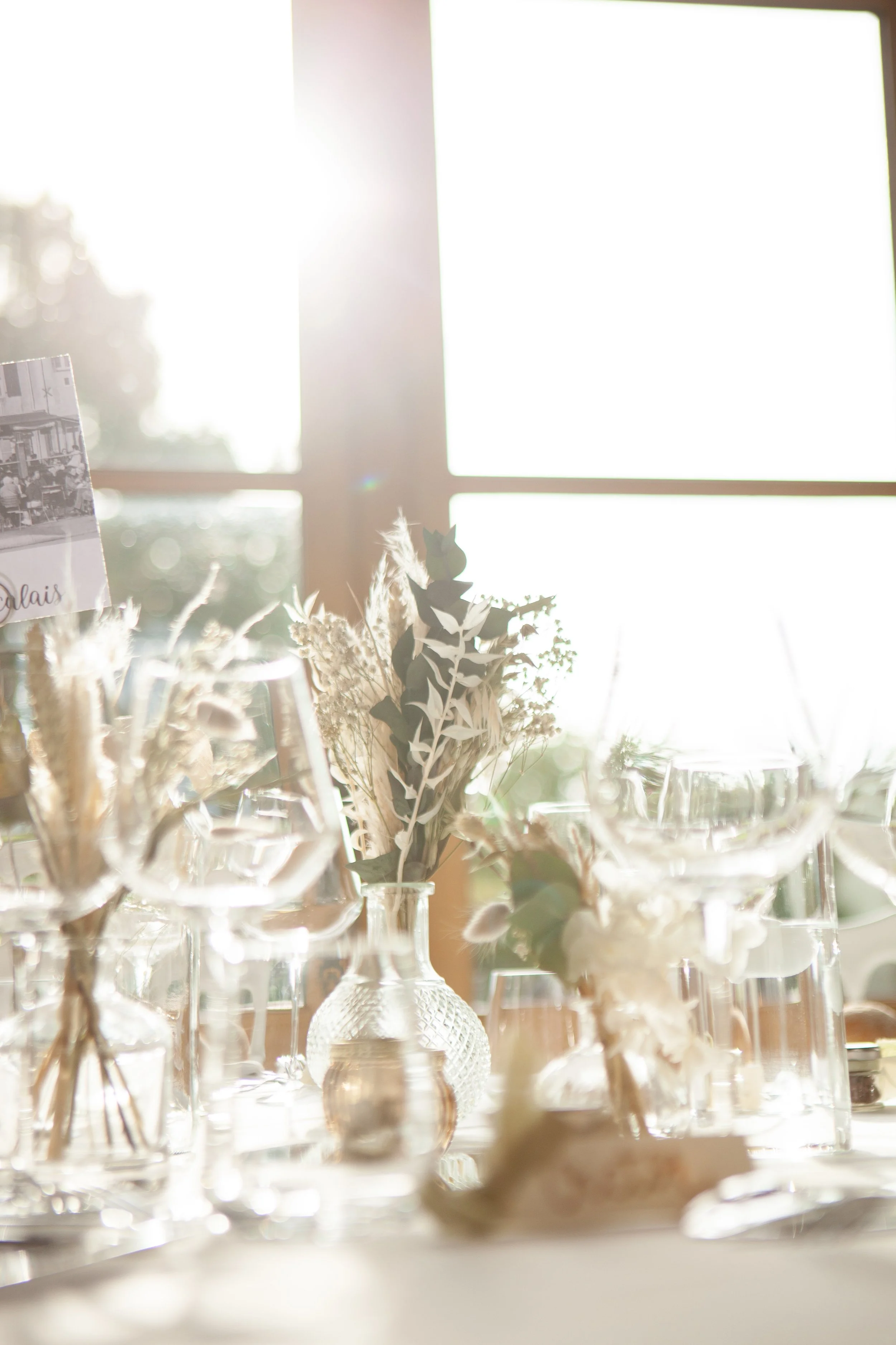 Décoration Table - Mariage Margaux & Guillaume - Benoit SYLLA Photographe Mariage Tours
