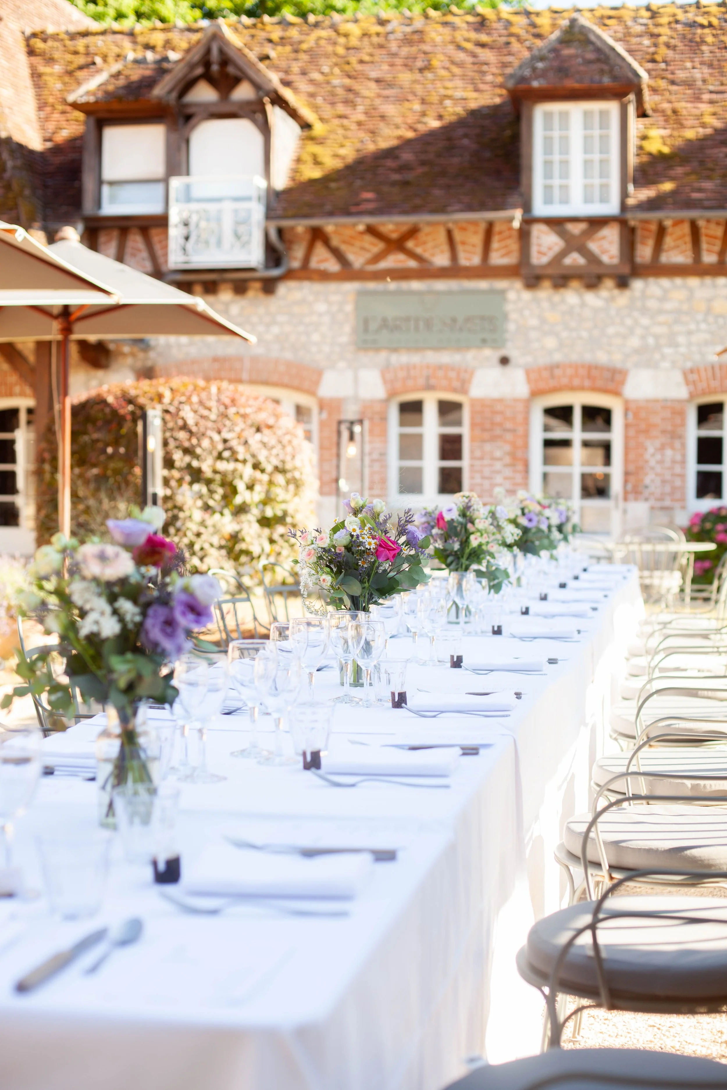Décoration Table - Mariage Gene & Nick - Benoit SYLLA Photographe Mariage Tours