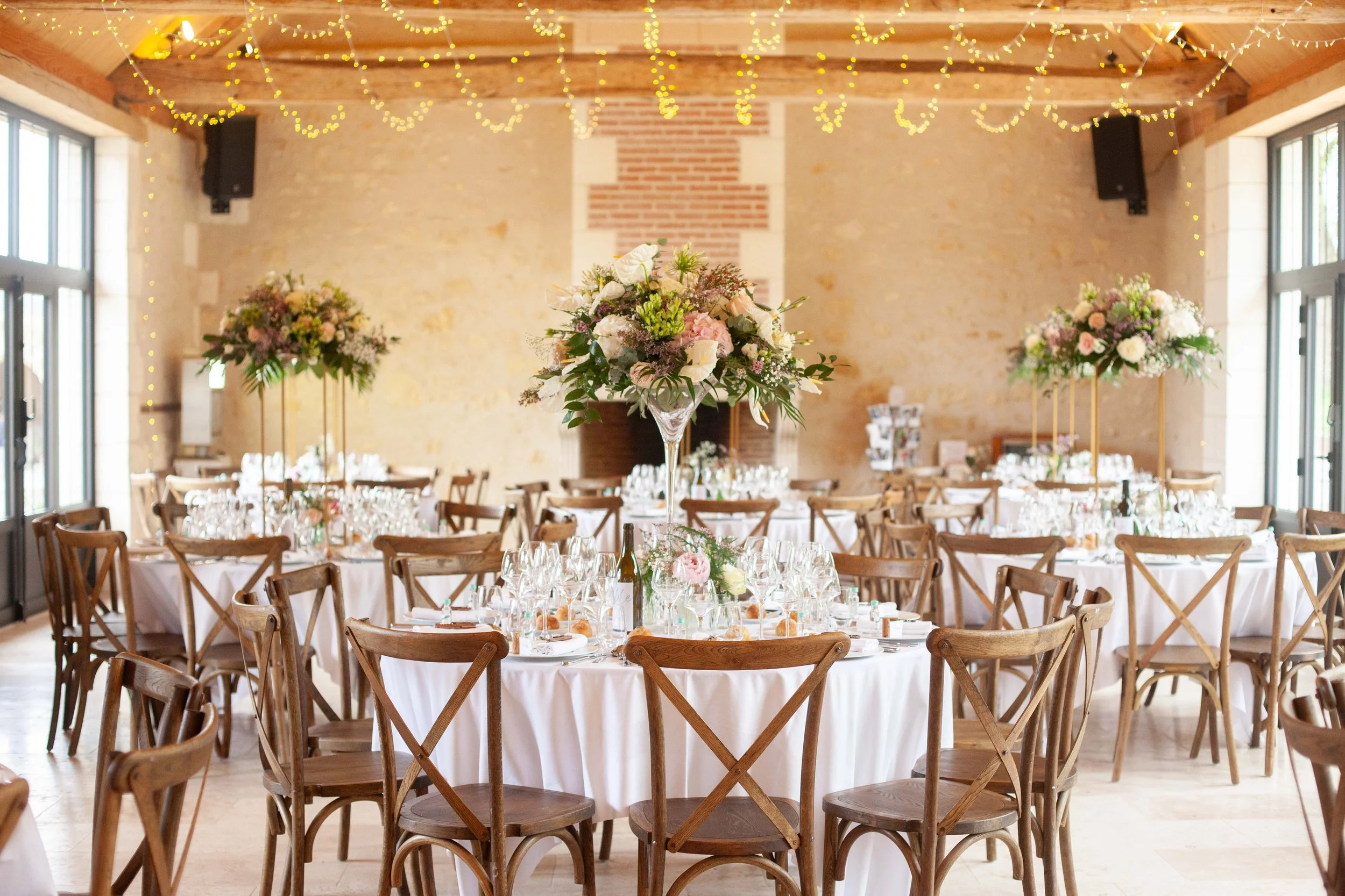 Décoration Table - Mariage Manon & Jean - Benoit SYLLA Photographe Mariage Tours