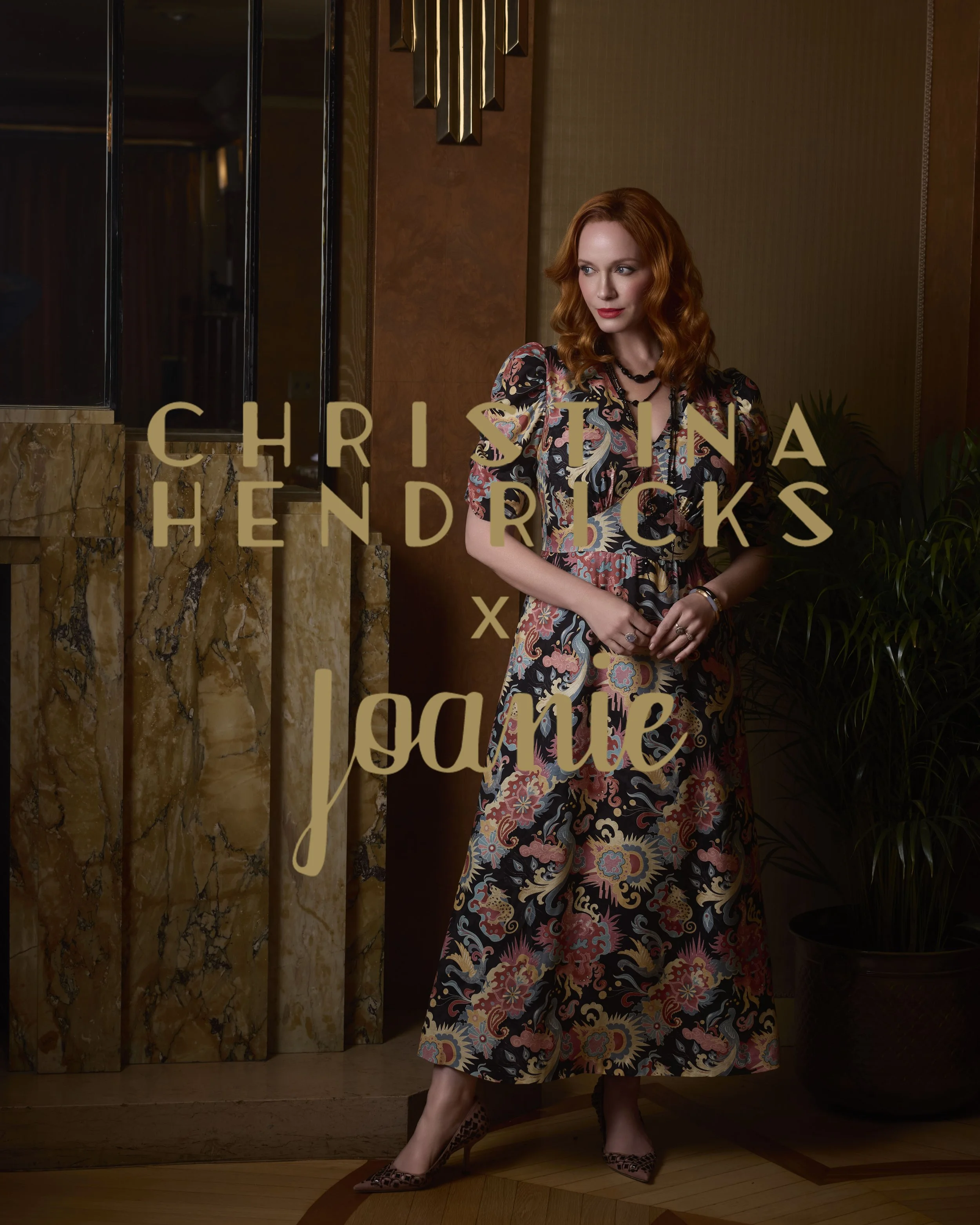 Christina Hendricks x Joanie / 
Photography David Roemer