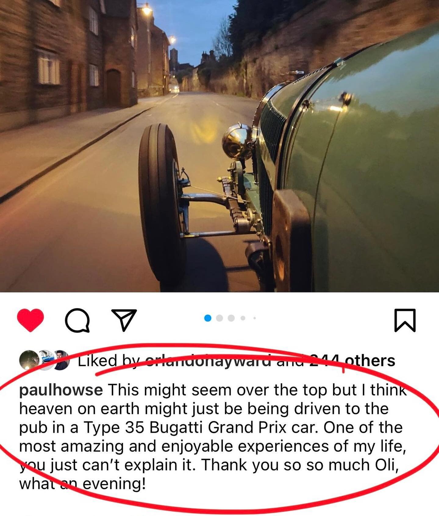 Wise words and great photos from @paulhowse THE designer of the original hypercar McLaren P1 - so a lad who knows his stuff.
#bugattitype35 #bugatti35