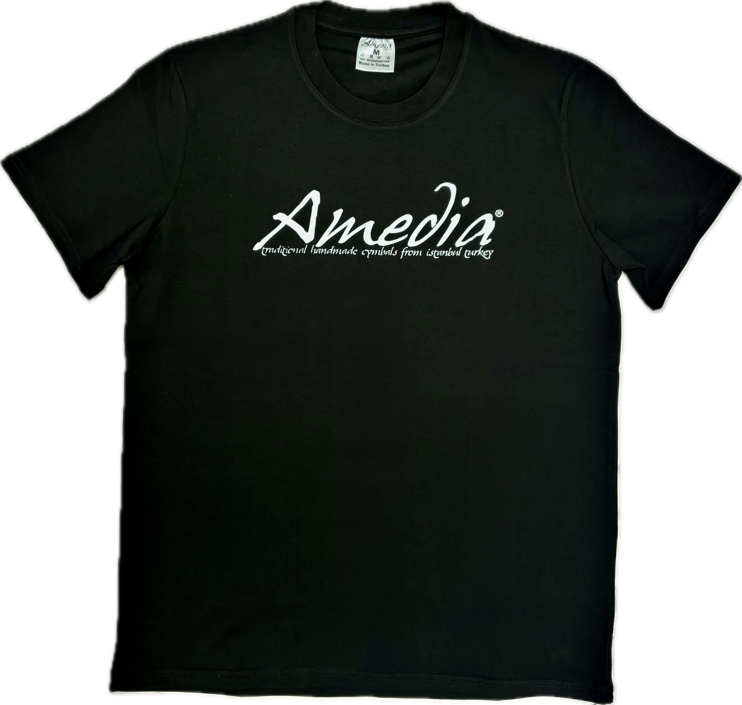 T-Shirt - Amedia Black Large Logo