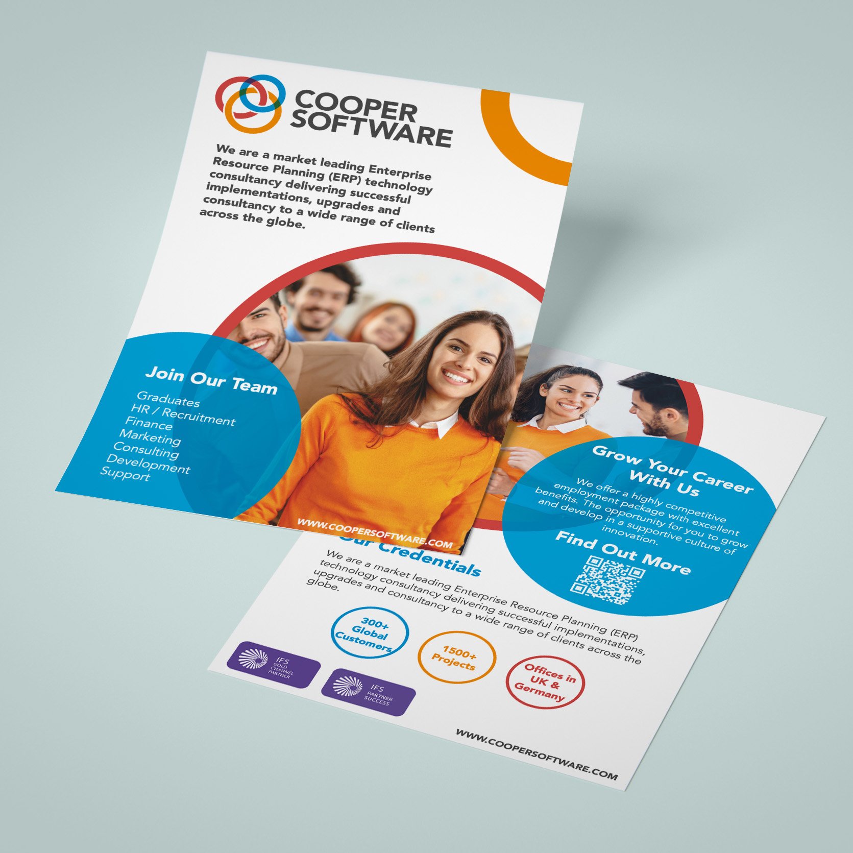 Cooper Software Recruitment Flyer