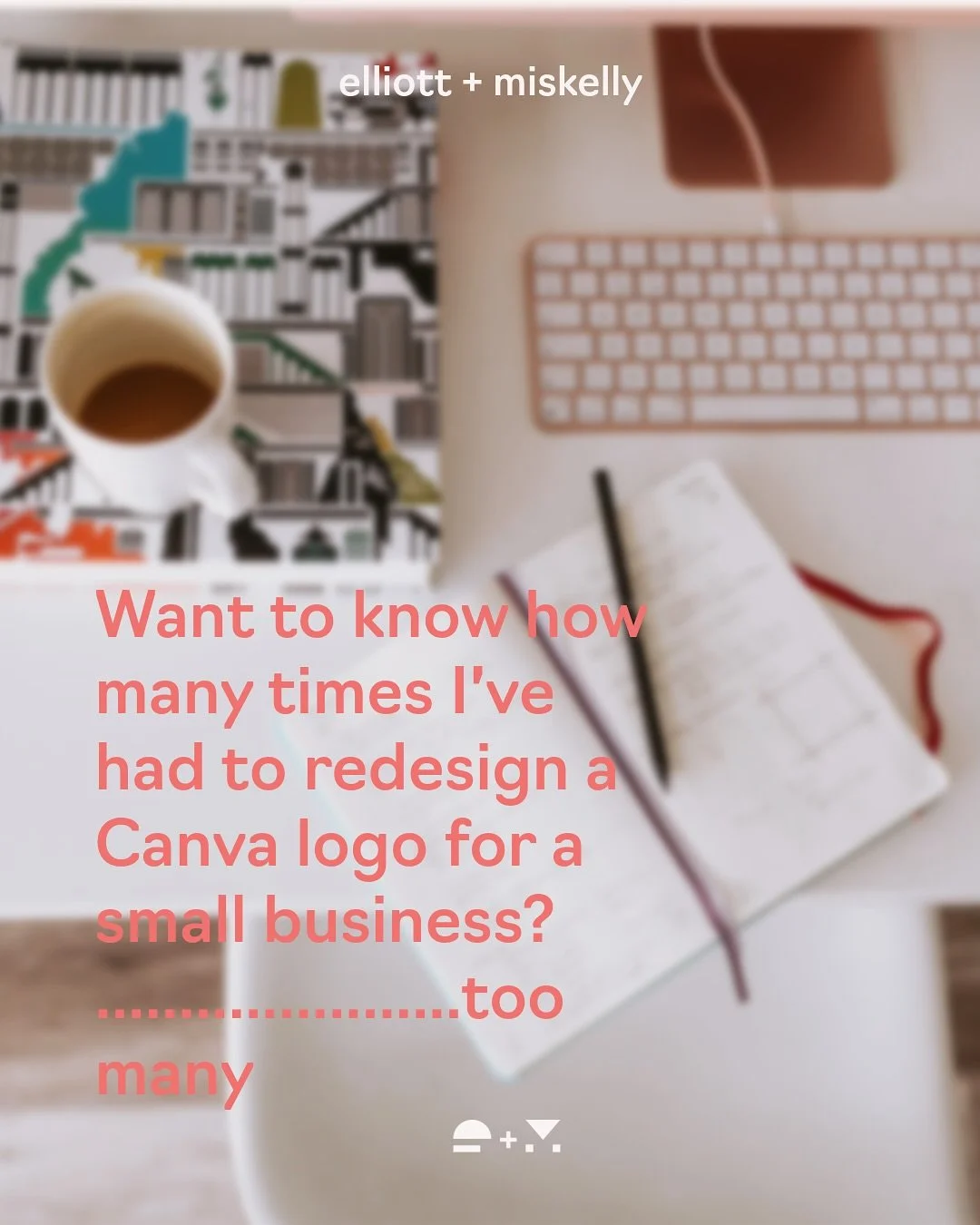 Want to know how many times I&rsquo;ve had to redesign a Canva logo for a small business? TOO MANY 🤦🏼&zwj;♀️

And I totally get why so many start ups go down this route. CANVA is quick, cheap and feels accessible when you&rsquo;re juggling a hundre
