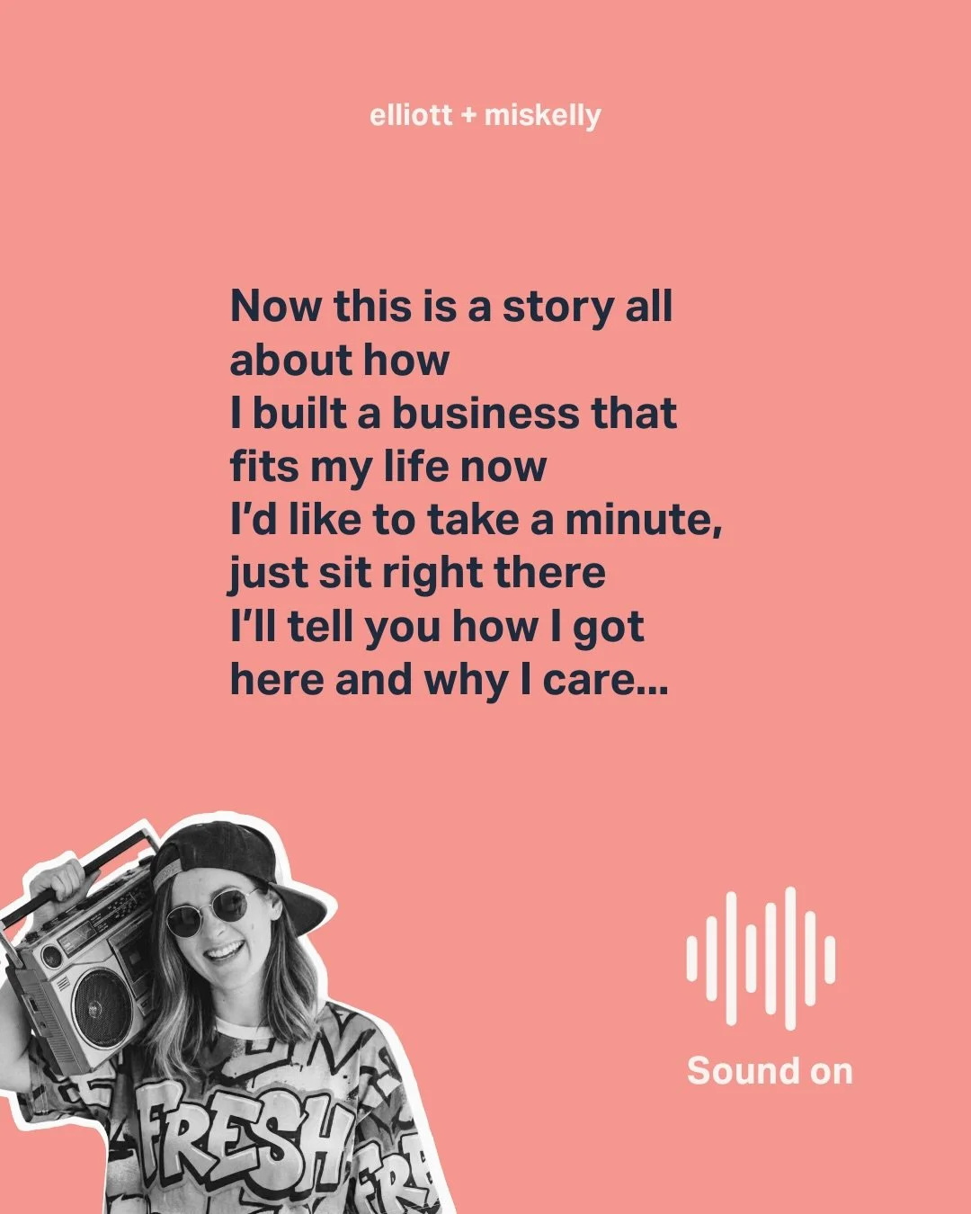 If you grew up in the 90s watching the fresh prince after dinner these lyrics are probably ingrained in your brain too!

You&rsquo;ve heard my story before but I love reworking the familiar and giving it a fresh perspective.

That&rsquo;s essentially