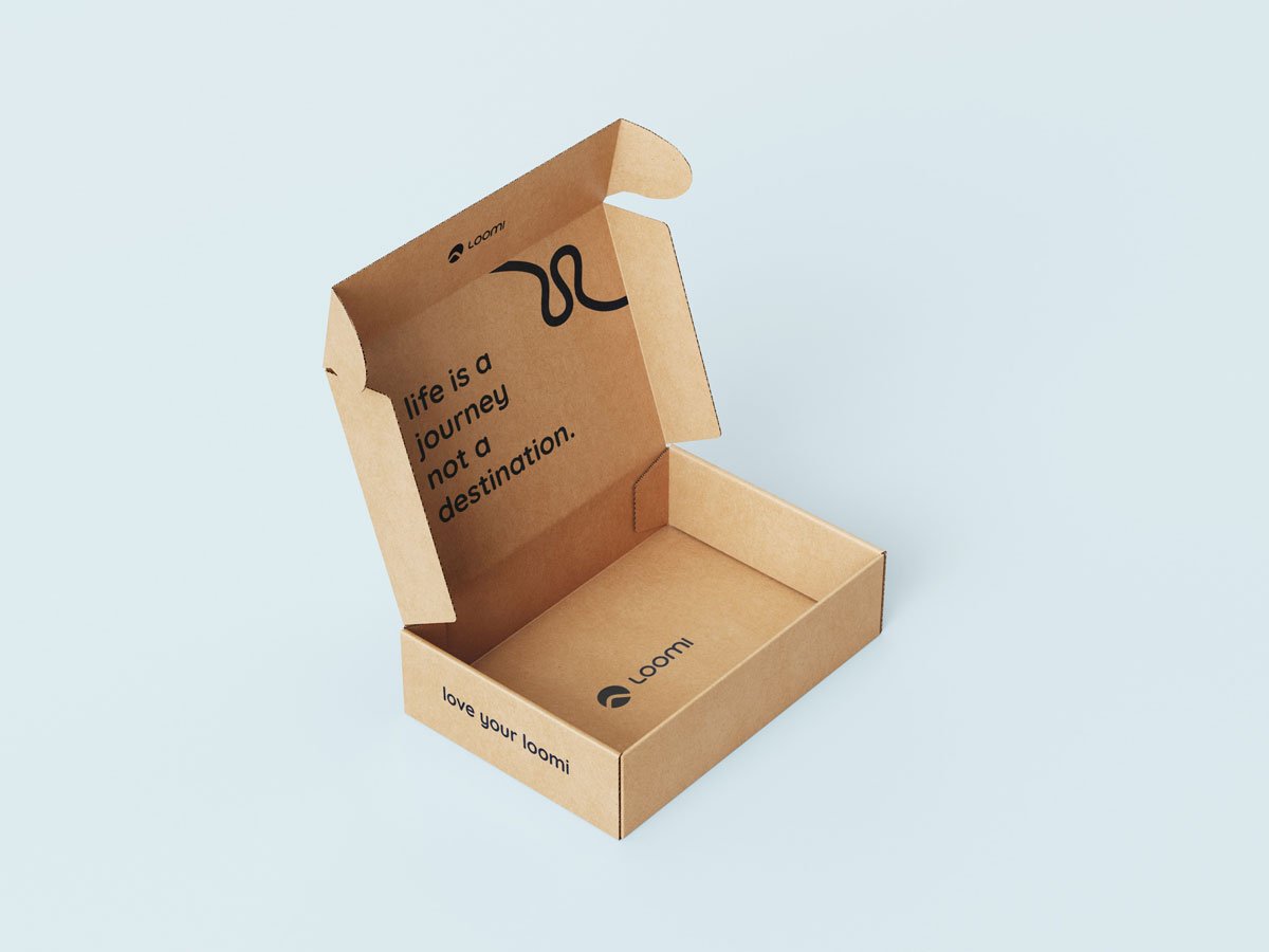 Branded mailing box