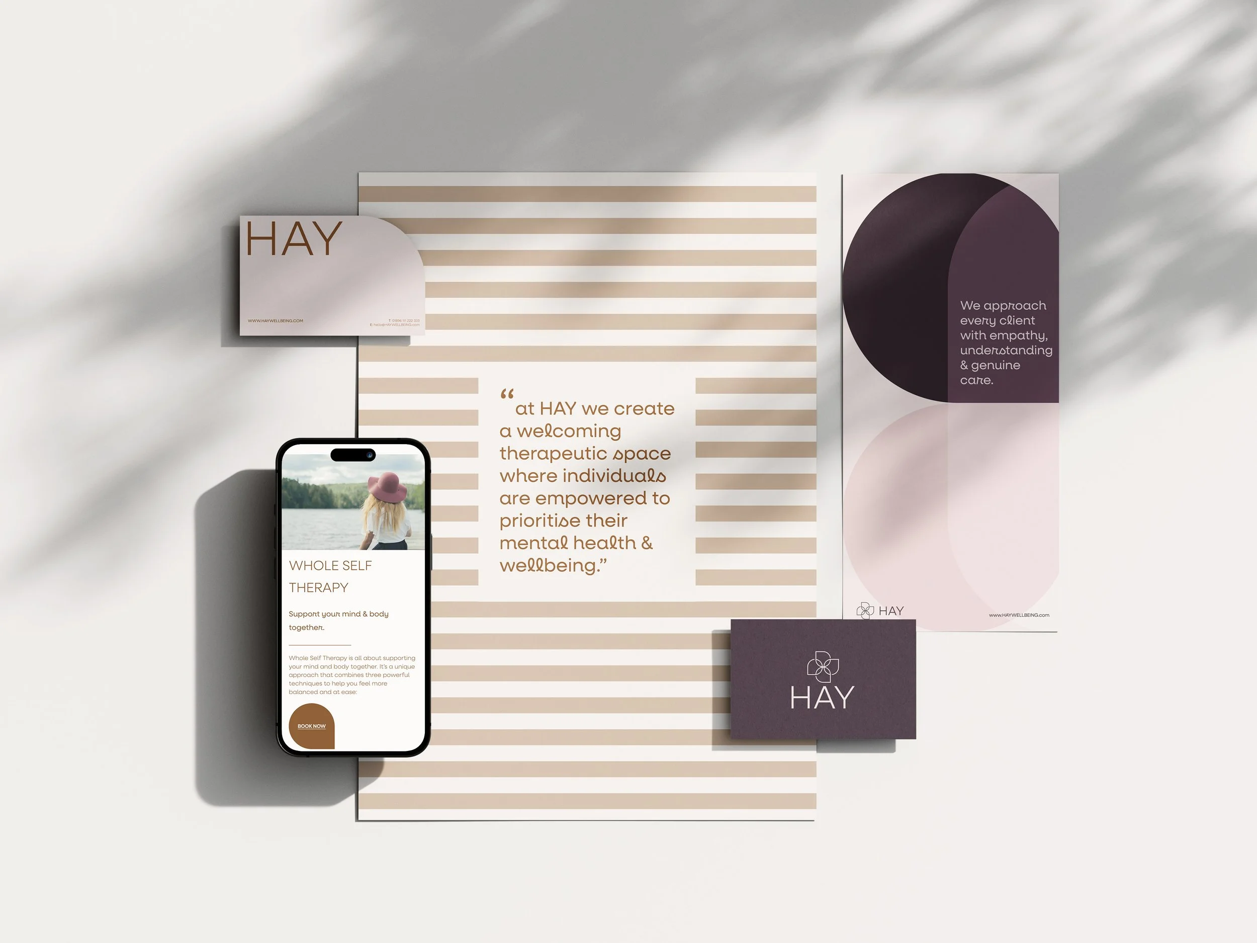 Business stationery champagne & Oxalis 2.jpg