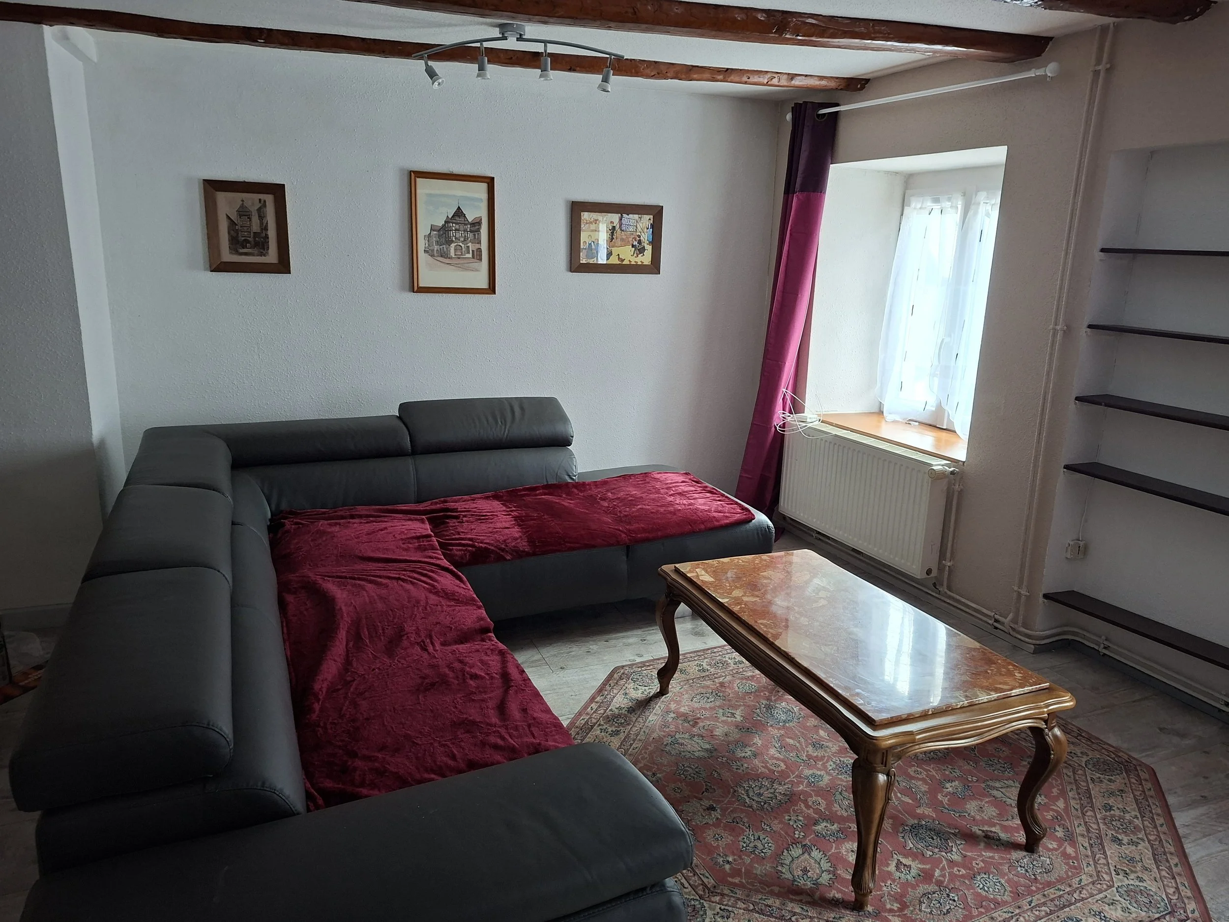 Salon gîte