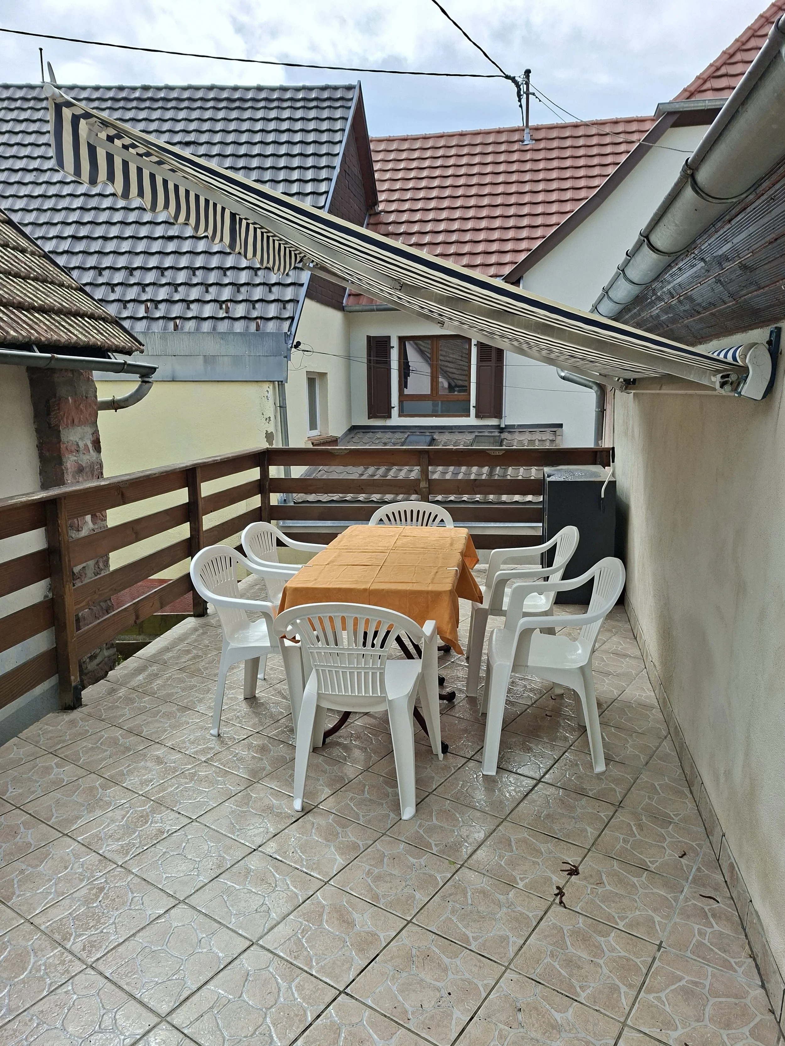 Terrasse gîte