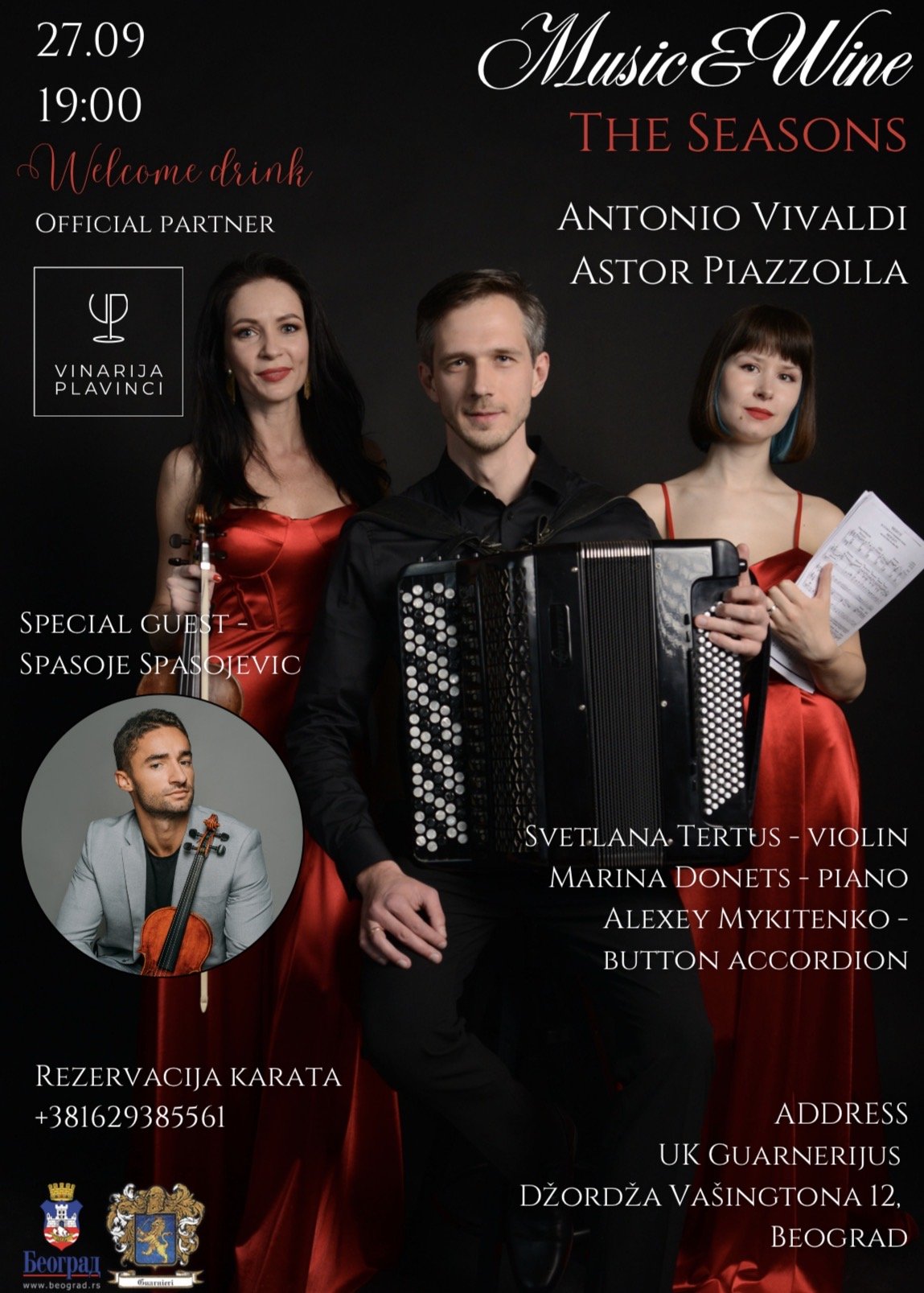 Vivaldi “Four Seasons” in Guarnerius