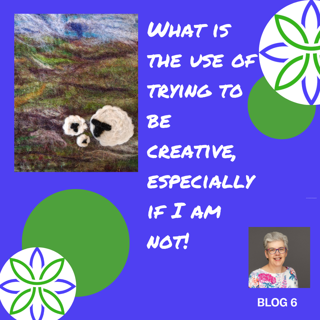 What is the use of trying to be creative? Especially if I am not!
