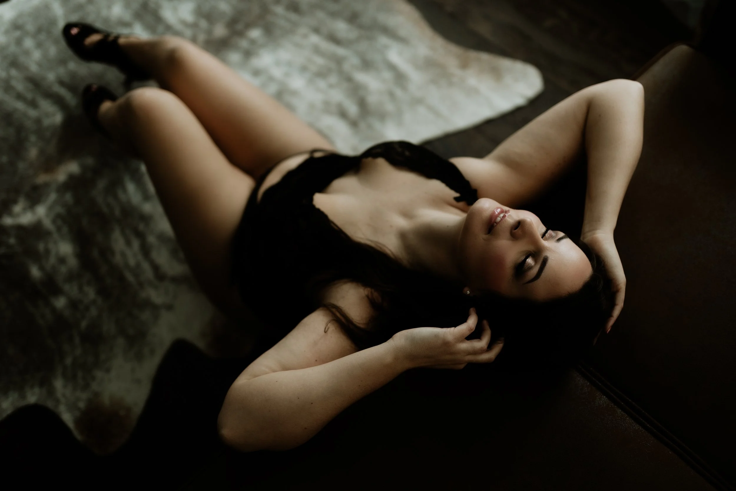 Cornish, Maine Boudoir Photographer // Amy // Classic Boudoir Photoshoot