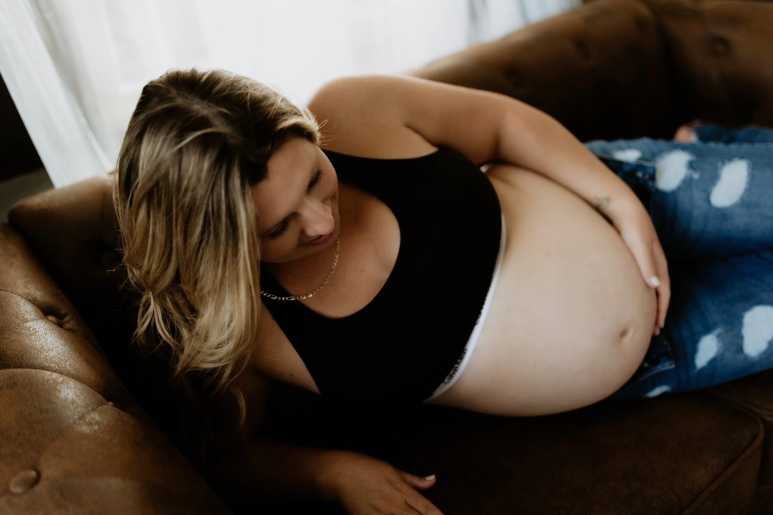 Cornish Maine Boudoir Photographer // Stretch Marks Can Be Celebrated